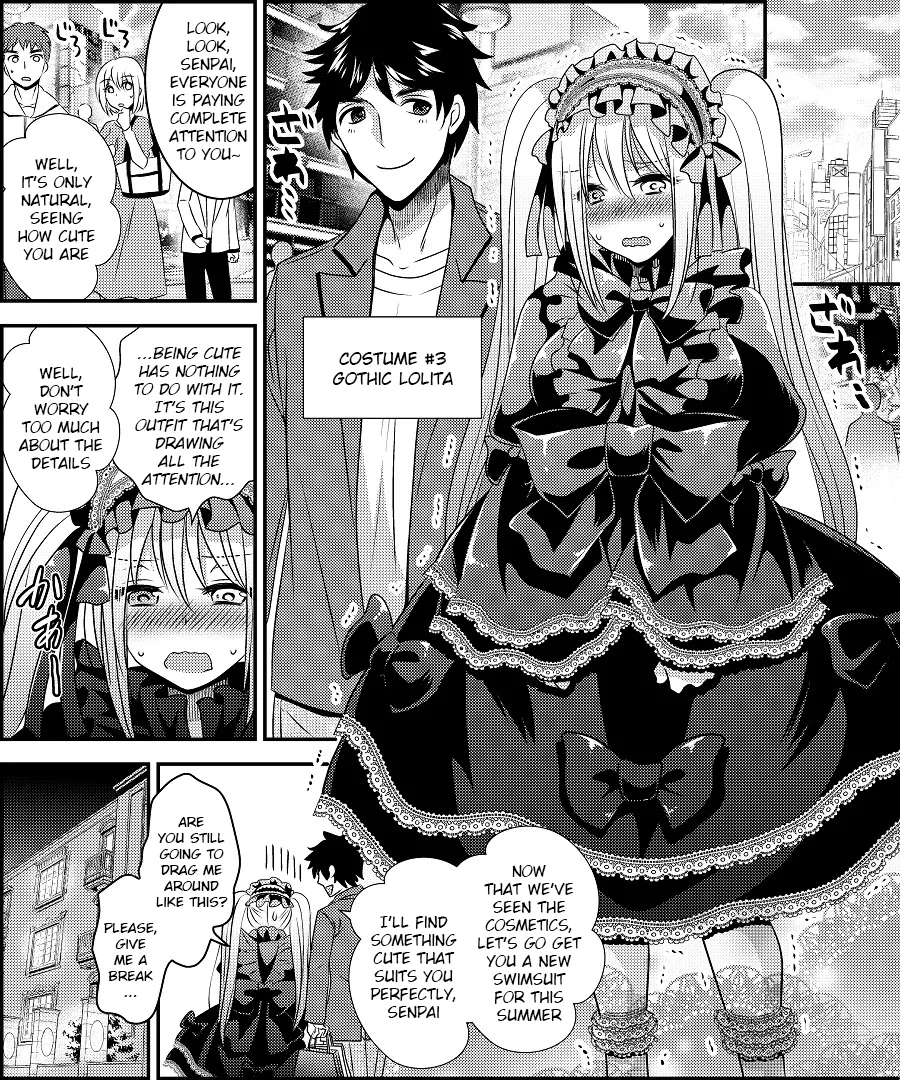 [Amuai Okashi Seisakusho (Matsuzono)] Costume Tengoku ~Shokuba no Kouhai to Irekawatte Kisekae Ningyou ni Sareru Boku~ [English] [JusenkyoTL] image number 26