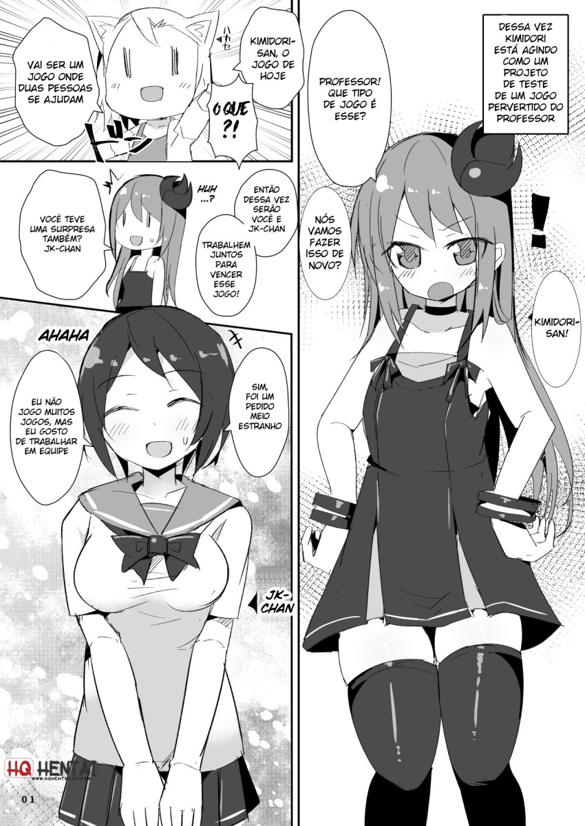 [Green Bullet (ICO)] Ecchi ni Muchuu na Kimidori-san 5 [Portuguese-BR] [digital] Bildnummer 2