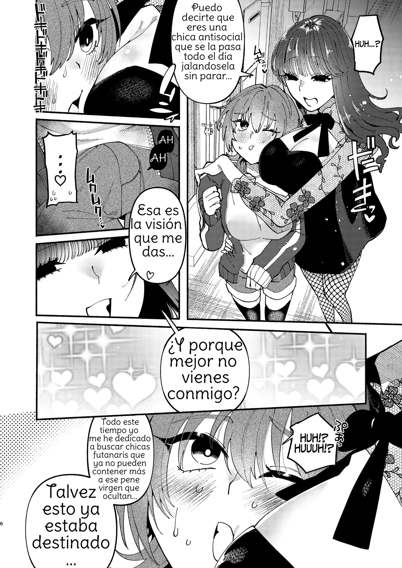 [Hidarimigi (Nitouhen)] A Futanari Gets Picked-Up, Deep-kissed, & Fucked Into Marriage By An Older Lady [Spanish] [Amaterasu] 图片编号 5