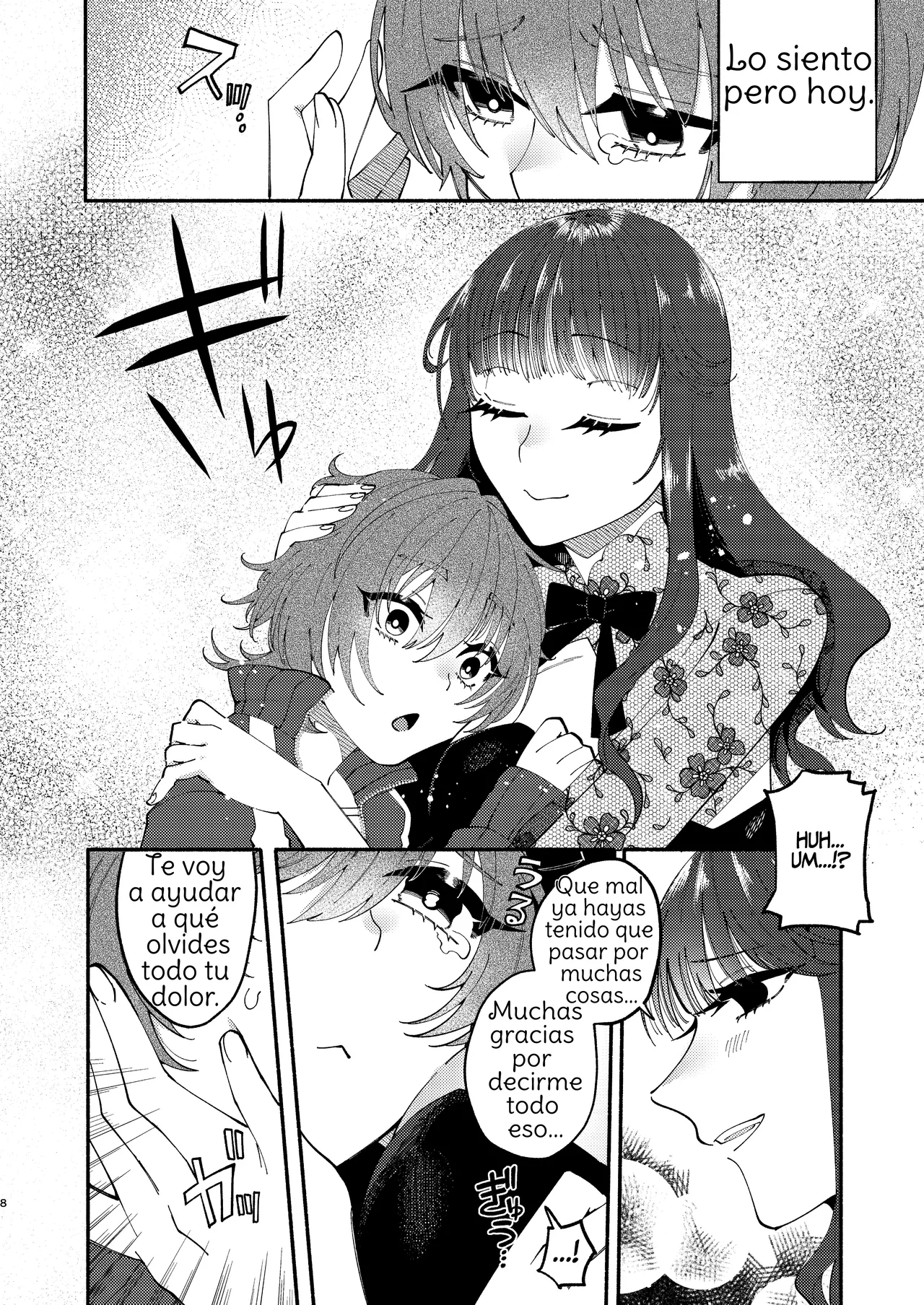 [Hidarimigi (Nitouhen)] A Futanari Gets Picked-Up, Deep-kissed, & Fucked Into Marriage By An Older Lady [Spanish] [Amaterasu] 图片编号 7