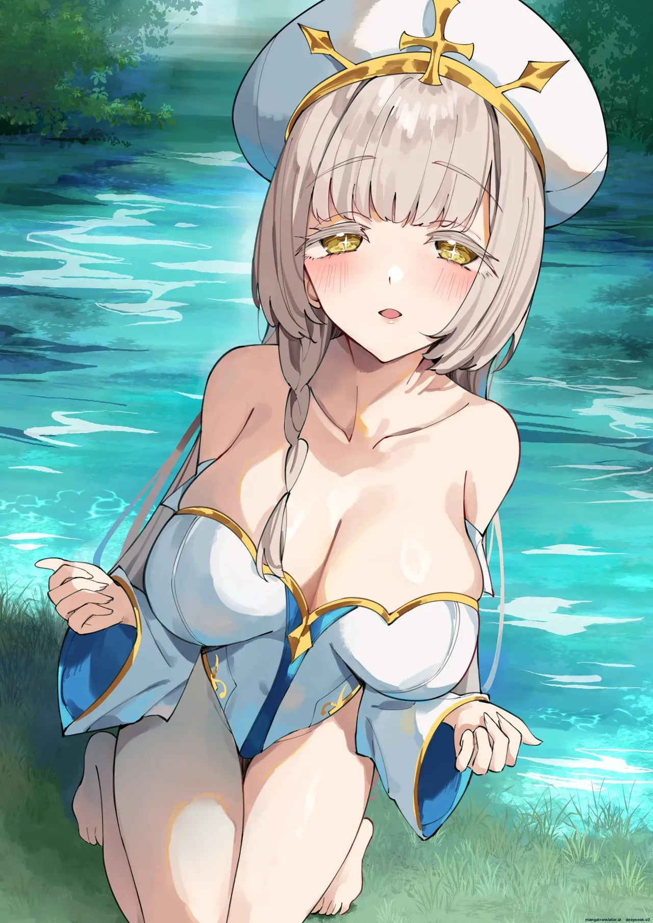 [Unahouse (Unacchi)] Mint-san wa Amaama Koubi shitai. ~Kyonyuu Healer no Onee-san ga Mechakucha Sasotte kuru Hanashi~ [Korean] [A.I 번역] [Decensored] [Digital] изображение № 39