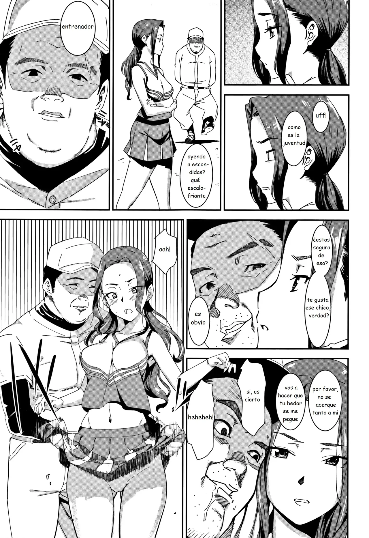 [Bakushishi AT] Sacrifice fly (Joshi Kousei) [Spanish] [MoeohUp] image number 3