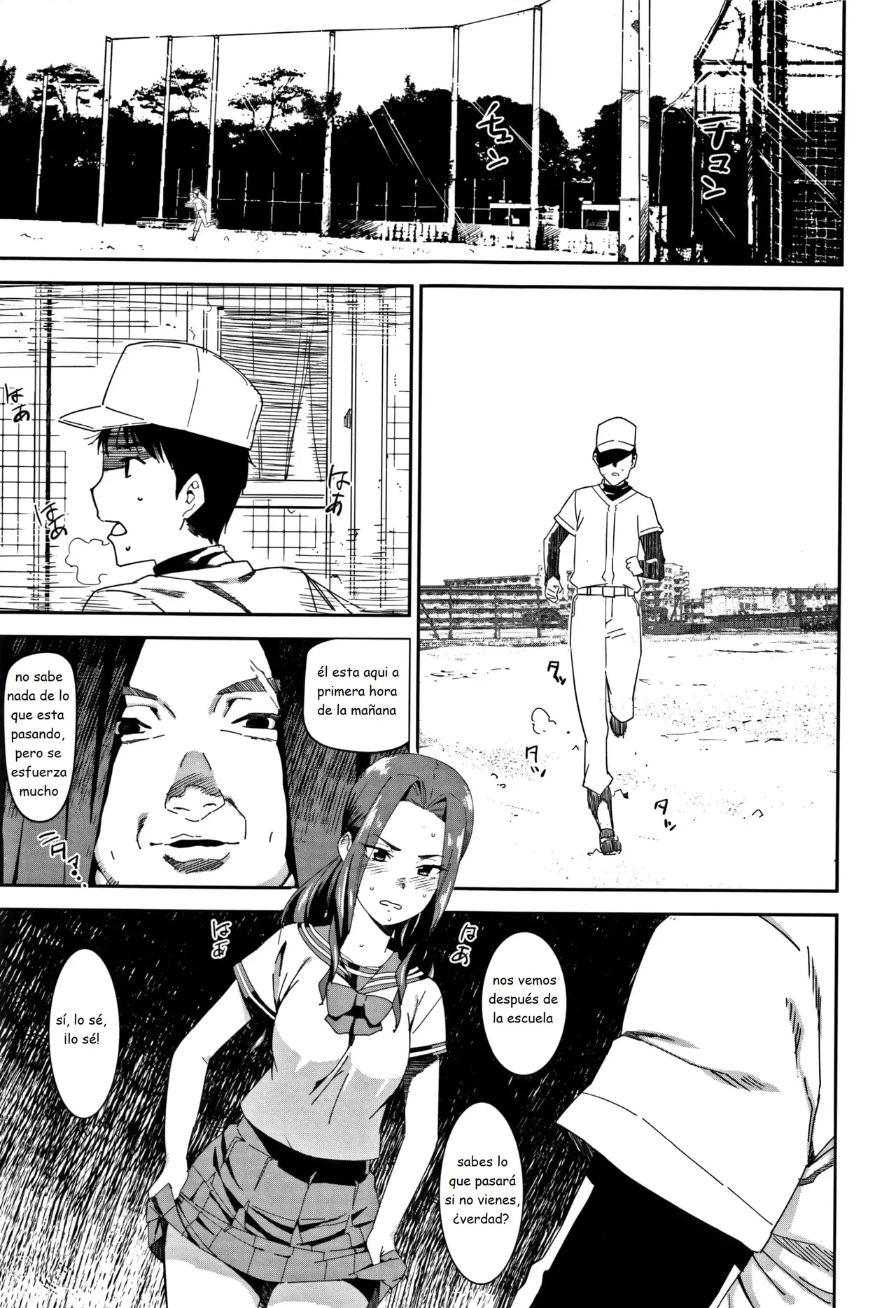 [Bakushishi AT] Sacrifice fly (Joshi Kousei) [Spanish] [MoeohUp] image number 9