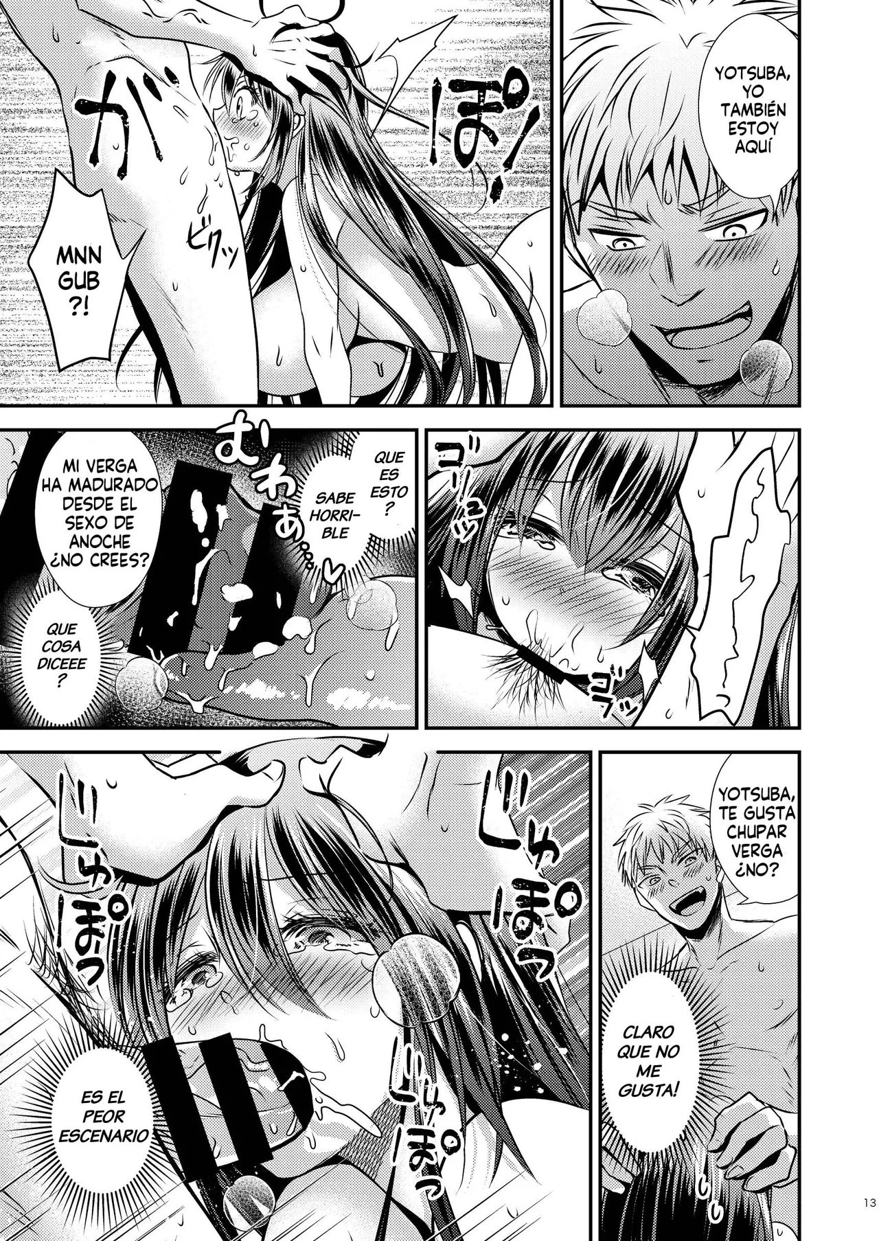 [Matsuzono] Shiko Kuso Onna to Irekawatta Ore | Cambie de cuerpo con una puta que le gustan los cuartetos [Spanish] [Harenchi no Fansub] image number 12