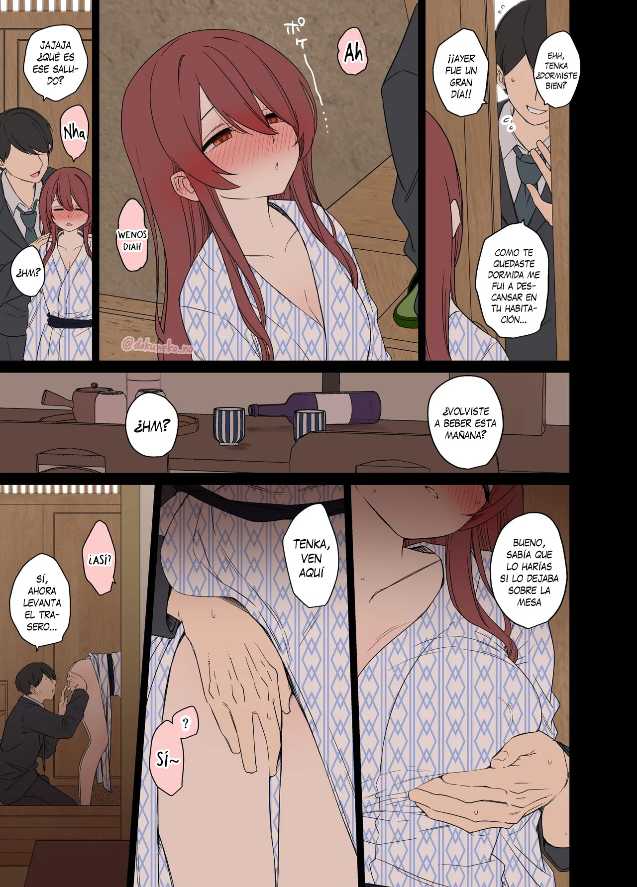 [Dokuneko Noil] Osaki Tenka ni Warui Koto o suru Hanashi - Haciéndole cosas malas a Osaki Tenka borracha (THE iDOLM@STER: Shiny Colors) image number 29