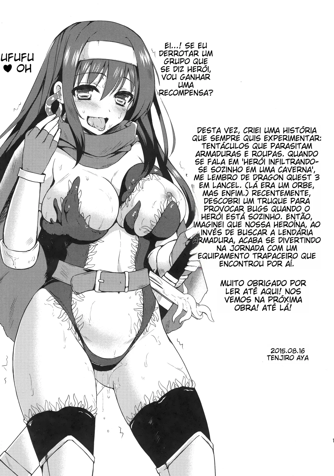 (C88) [Chococornet (Tenro Aya)] Densetsu no Yoroi [Portuguese-BR] image number 16