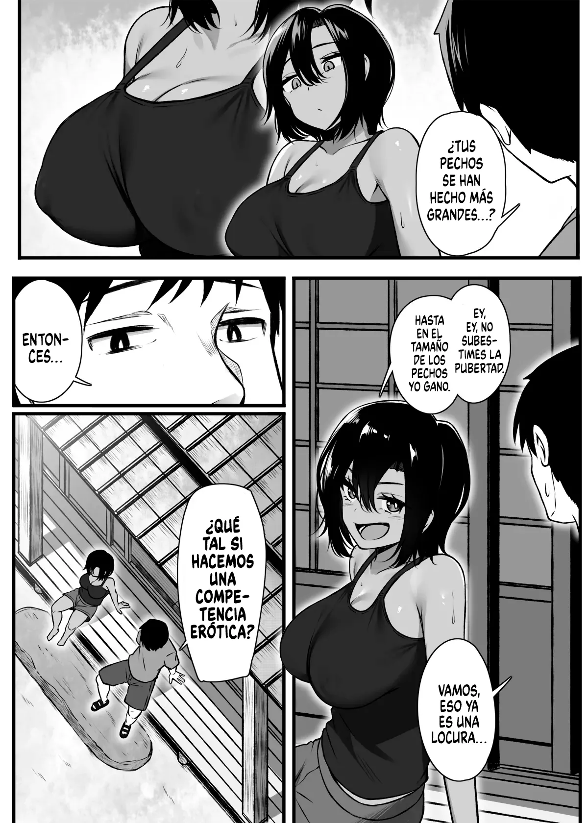 [Molta Shouten (Molta)] Makezu Girai na Osananajimi to H Shoubu suru Hanashi｜Competencia Sexual con mi Amiga de la Infancia que Odia Perder [Spanish] [Kejotan] imagen número 4