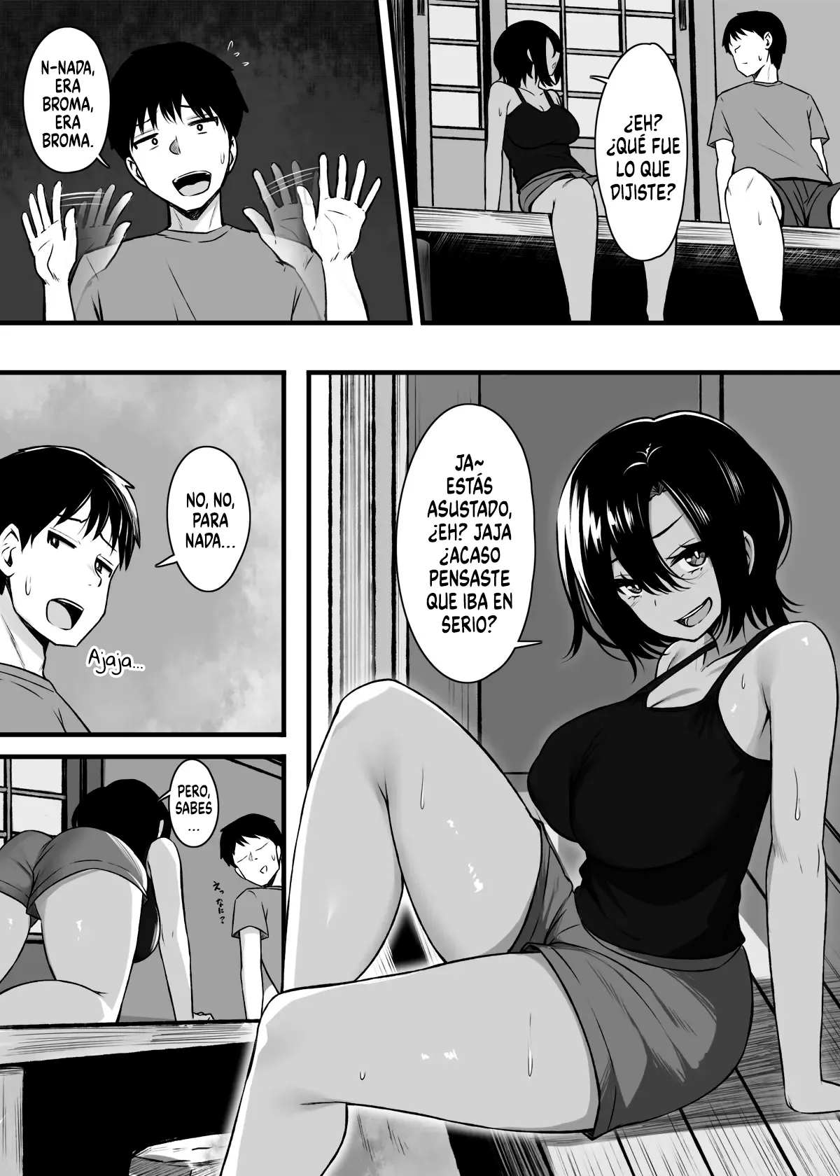 [Molta Shouten (Molta)] Makezu Girai na Osananajimi to H Shoubu suru Hanashi｜Competencia Sexual con mi Amiga de la Infancia que Odia Perder [Spanish] [Kejotan] imagen número 5
