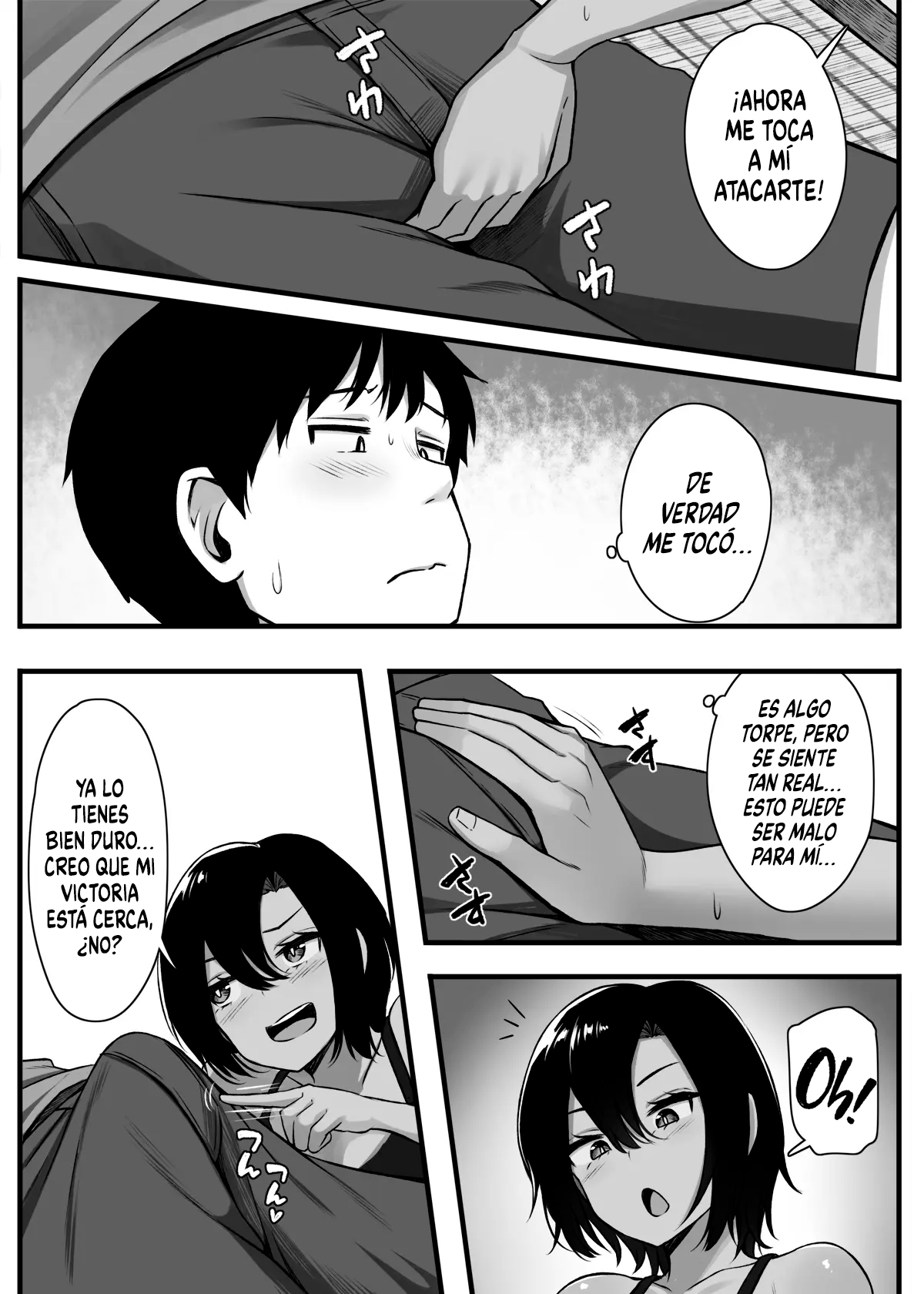 [Molta Shouten (Molta)] Makezu Girai na Osananajimi to H Shoubu suru Hanashi｜Competencia Sexual con mi Amiga de la Infancia que Odia Perder [Spanish] [Kejotan] imagen número 10