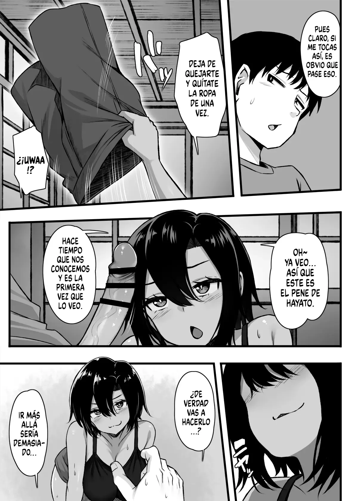 [Molta Shouten (Molta)] Makezu Girai na Osananajimi to H Shoubu suru Hanashi｜Competencia Sexual con mi Amiga de la Infancia que Odia Perder [Spanish] [Kejotan] imagen número 11