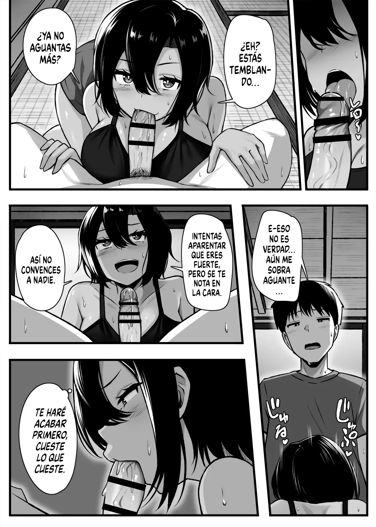 [Molta Shouten (Molta)] Makezu Girai na Osananajimi to H Shoubu suru Hanashi｜Competencia Sexual con mi Amiga de la Infancia que Odia Perder [Spanish] [Kejotan] imagen número 13