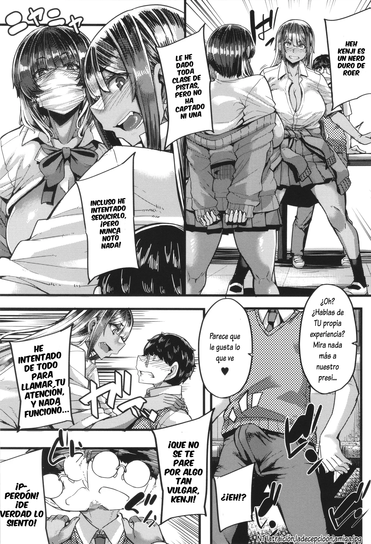 [Yutakame] Boku o Kurau wa Kasshoku Gal 1 | Devorado por una gal oscura 1 (Boku o Kurau wa Kasshoku Gal) [Spanish] [Lovely Diablesse Scan] Bildnummer 16