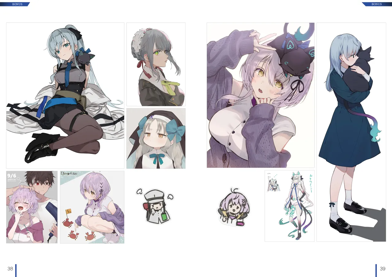 [Nameless] DeepOne -Ryoukai Shinpan- Artworks Setting Materials image number 20