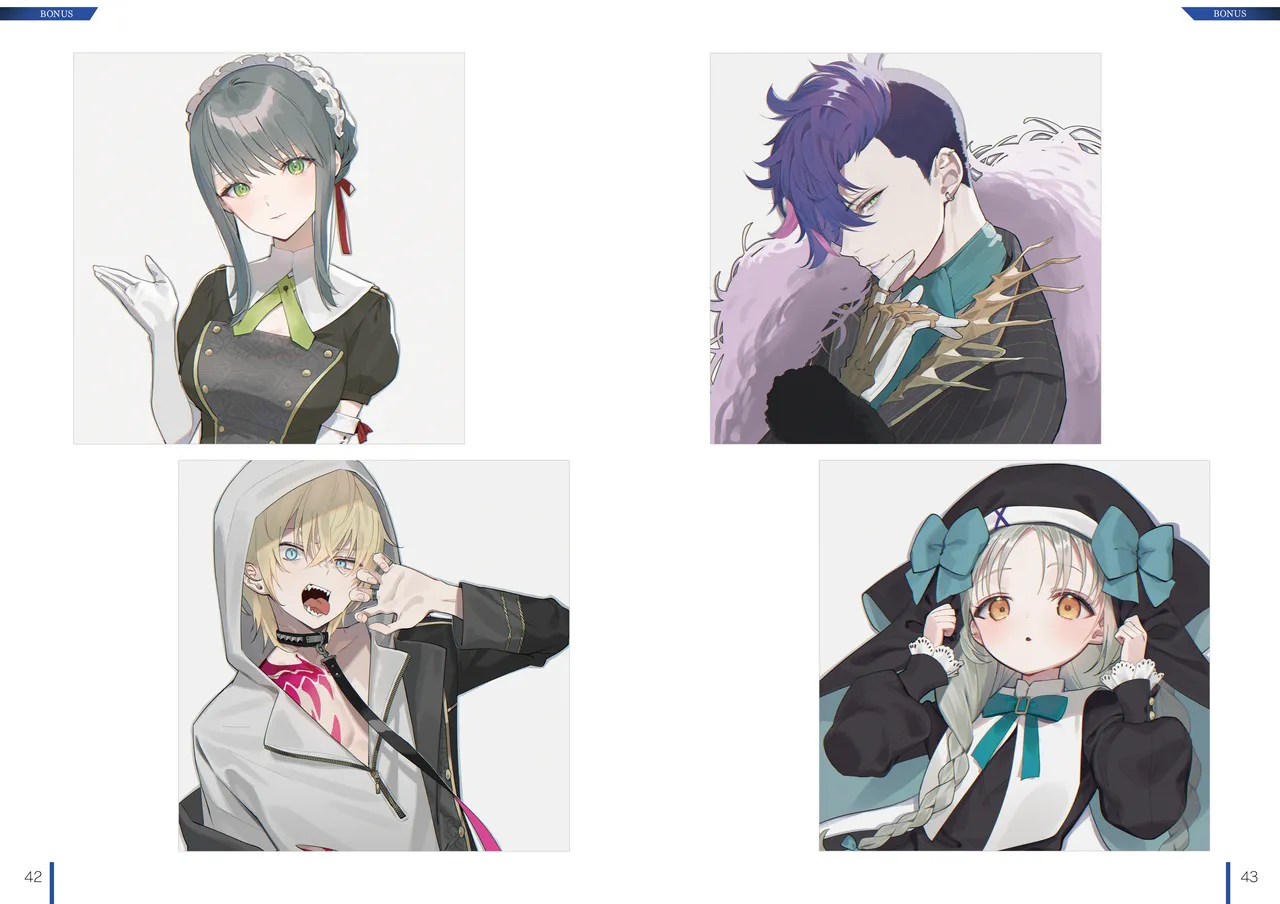 [Nameless] DeepOne -Ryoukai Shinpan- Artworks Setting Materials image number 23