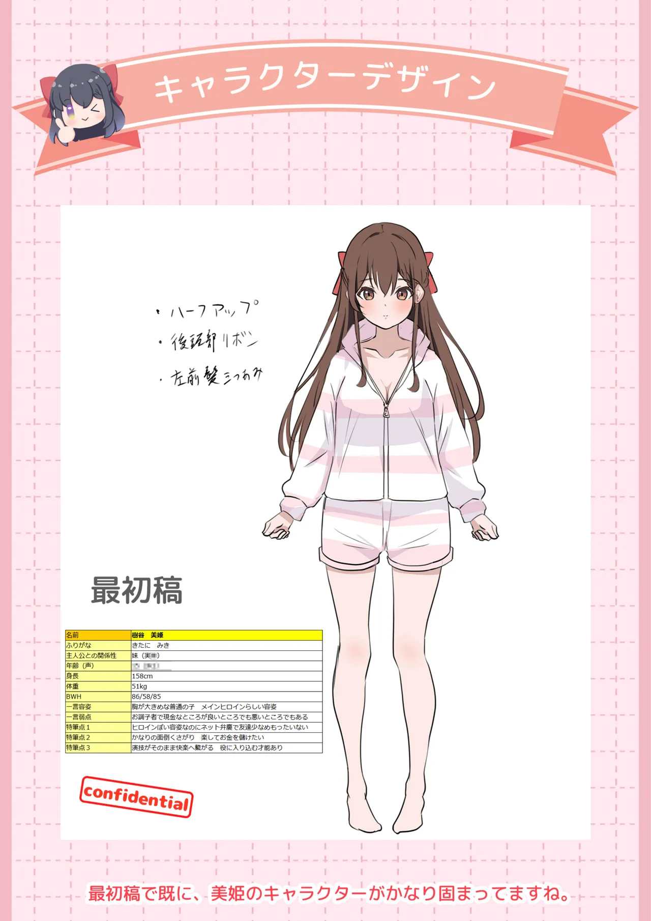 [HAMHAM-SOFT] Imouto Miki-chan no Nama Haishin Channel! Digital Rough Setting & Original Art Collection 图片编号 3