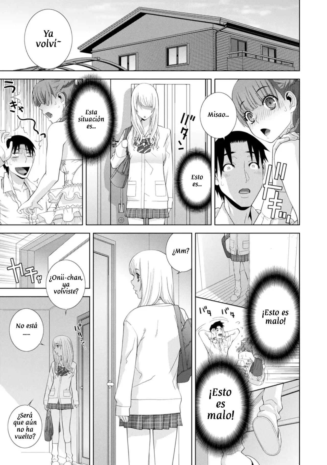 [Shinobu Tanei] Mishiranu (Imouto) Harem ch. 1-6｜Mi Harem de Hermanas(tras) Cap. 1-6 [Spanish] [XistoSolo] [Digital] [Ongoing] image number 70