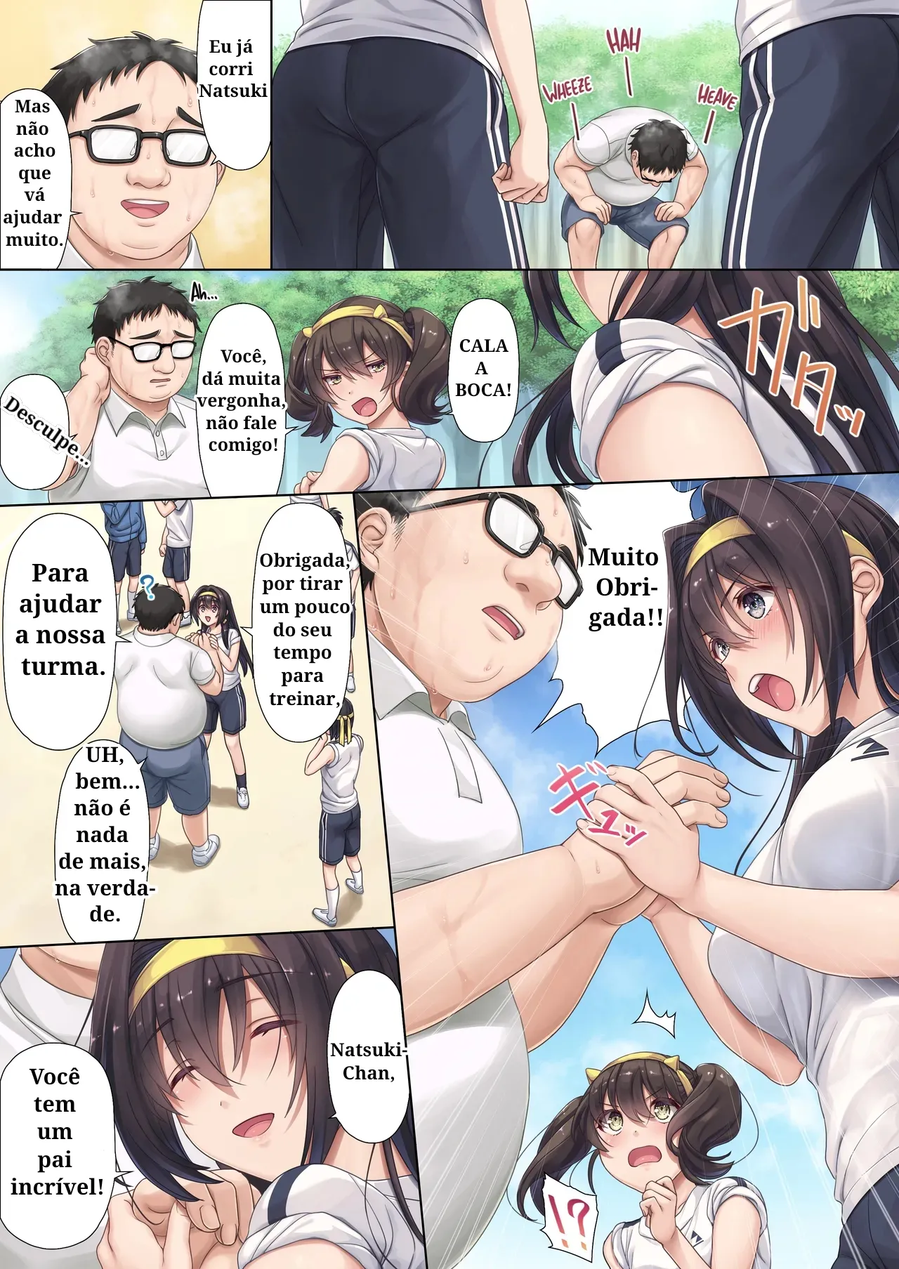 [Airy Socks (Mafuyu HEMP)] Musume no Class no Iinchou wa Papa ga Hoshii Rashii [Portuguese-BR] [Decensored] numero di immagine  7