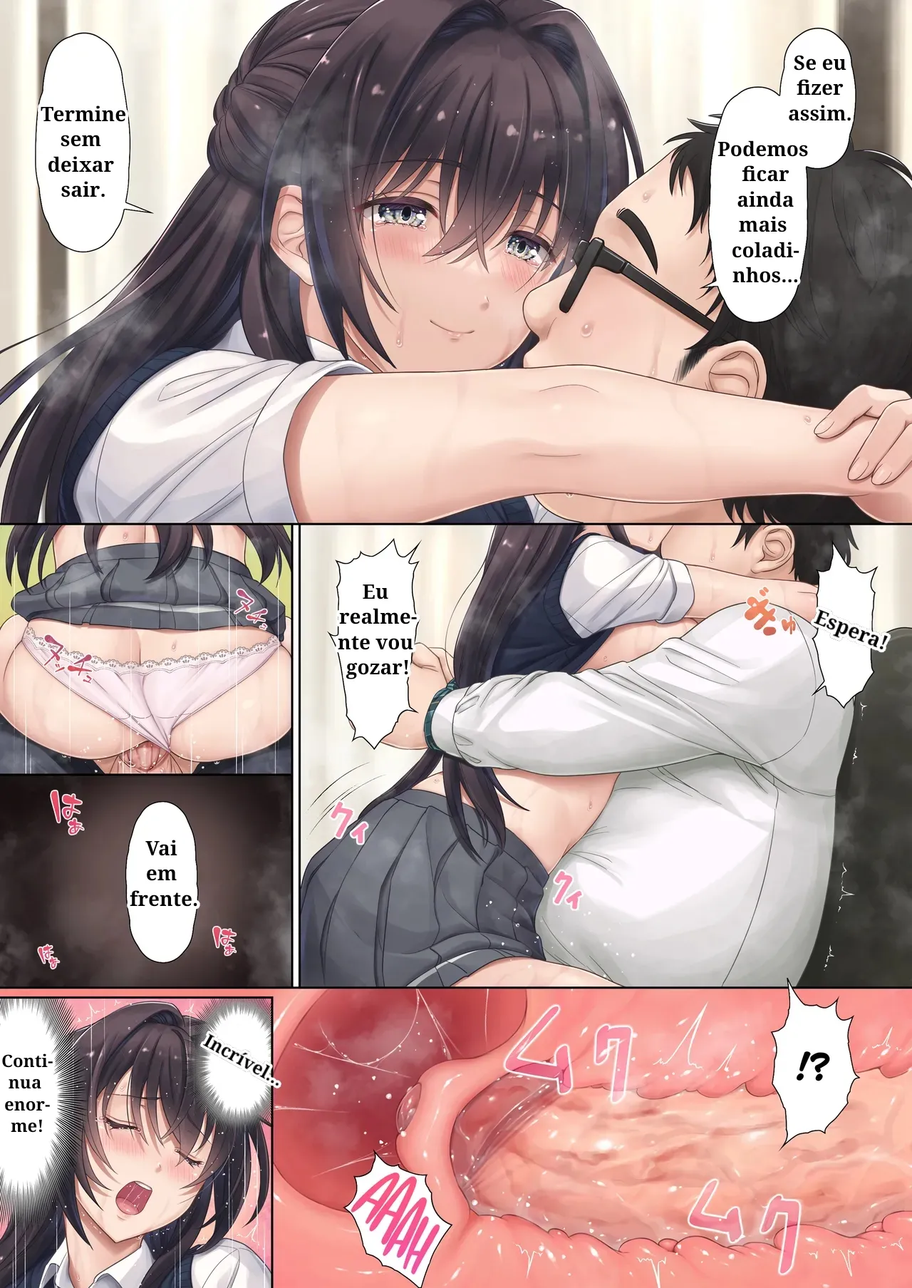 [Airy Socks (Mafuyu HEMP)] Musume no Class no Iinchou wa Papa ga Hoshii Rashii [Portuguese-BR] [Decensored] numero di immagine  36