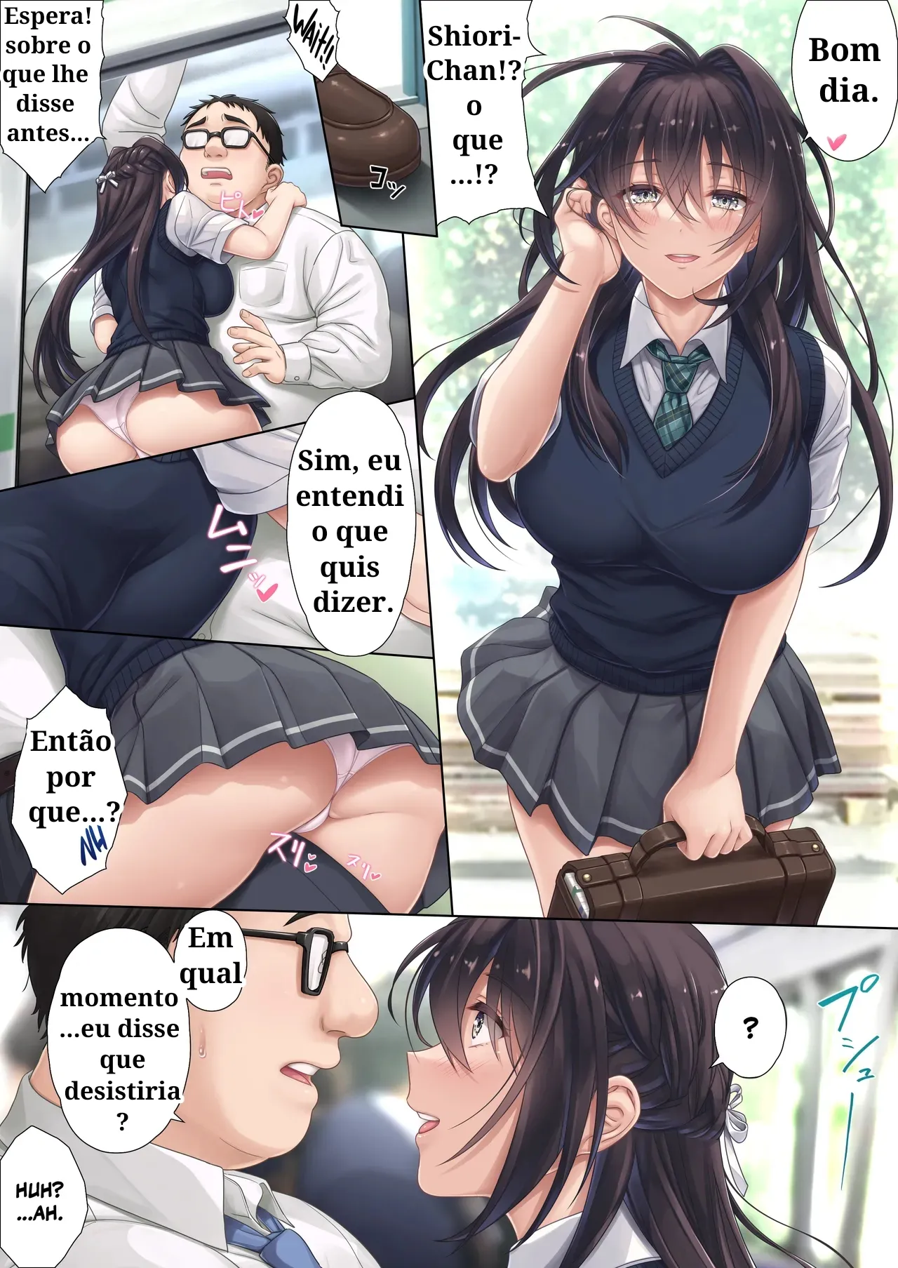 [Airy Socks (Mafuyu HEMP)] Musume no Class no Iinchou wa Papa ga Hoshii Rashii [Portuguese-BR] [Decensored] numero di immagine  58