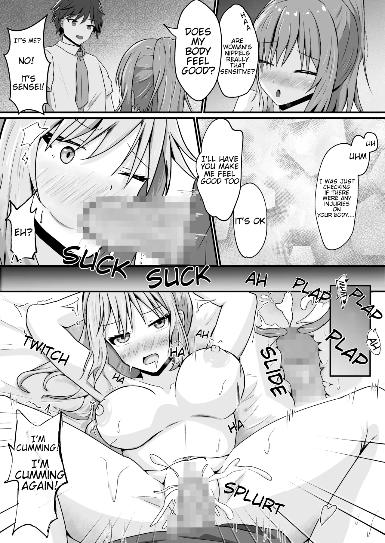 [Tonda Souffle] Kaidan Kara Ochite Sensei to Karada ga Irekawaru Ohanashi [English] 图片编号 3