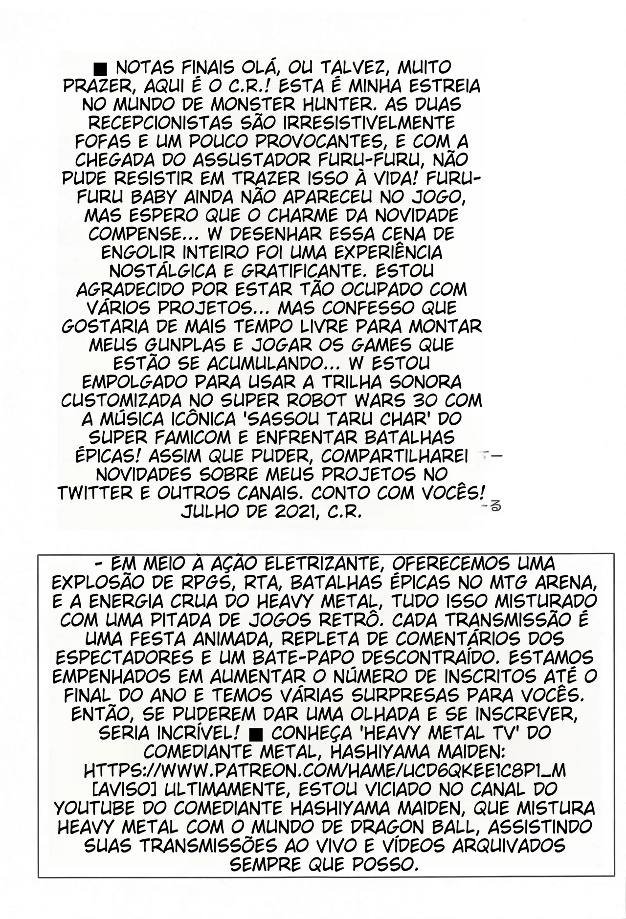 (reupload)(Futaket 17) [C.R's NEST (C.R)] Ryuunomu Ryuu (Monster Hunter Rise) [Portuguese-BR] image number 28