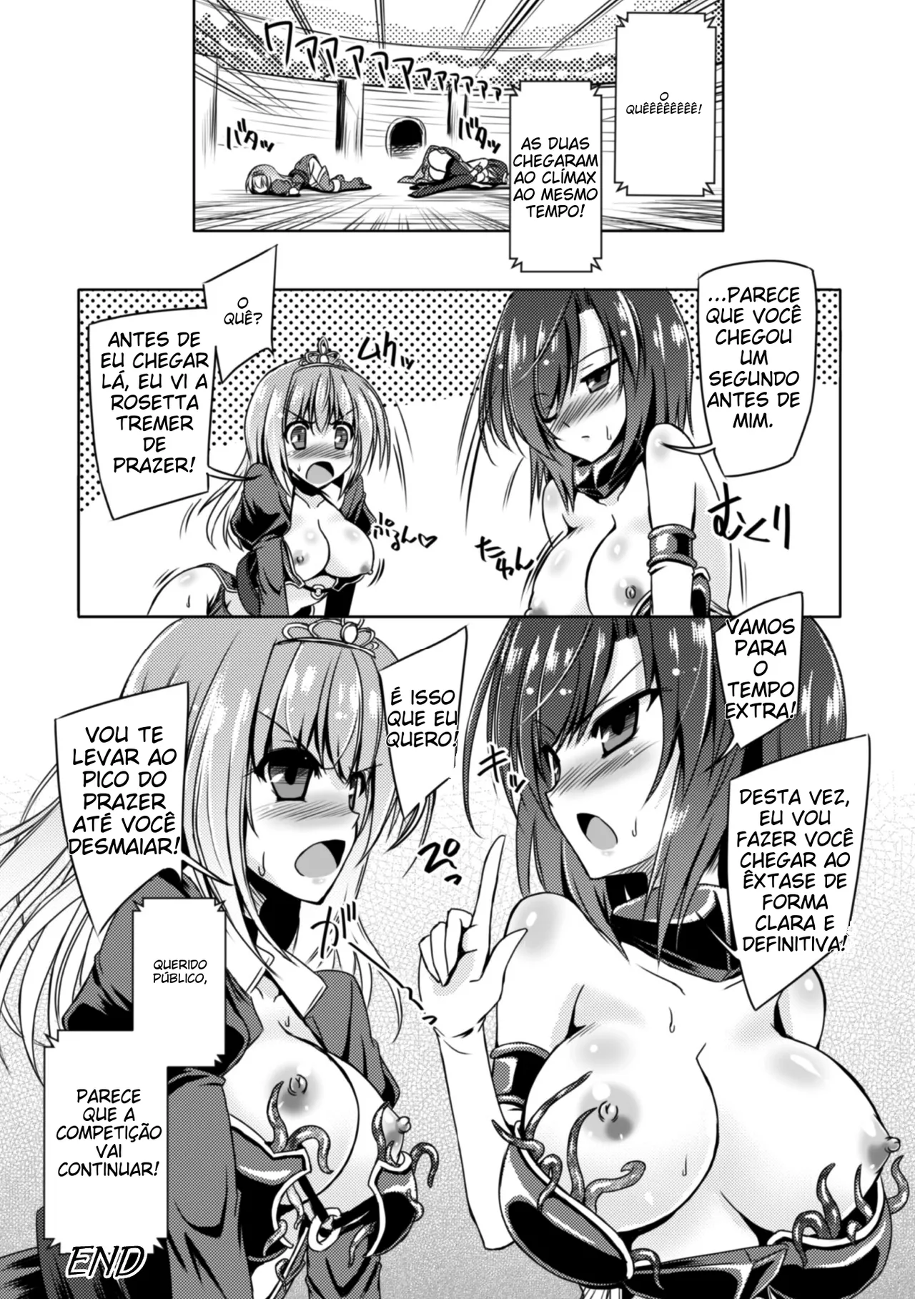 [Anthology] 2D Comic Magazine Shokushu Yoroi ni Zenshin o Okasare Mugen Zecchou! Vol. 3 [Portuguese-BR] [Digital] image number 64