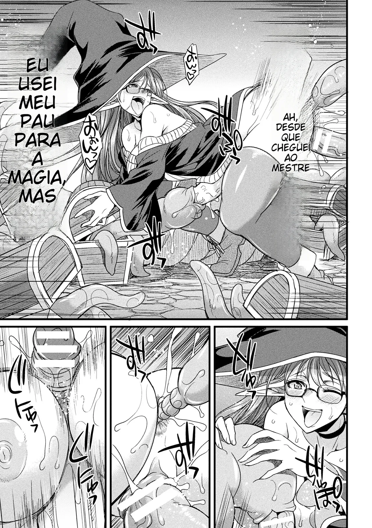 [Anthology] 2D Comic Magazine Mimic ni Ryoujoku sareru Heroine Vol. 1 [Portuguese-BR] 图片编号 21