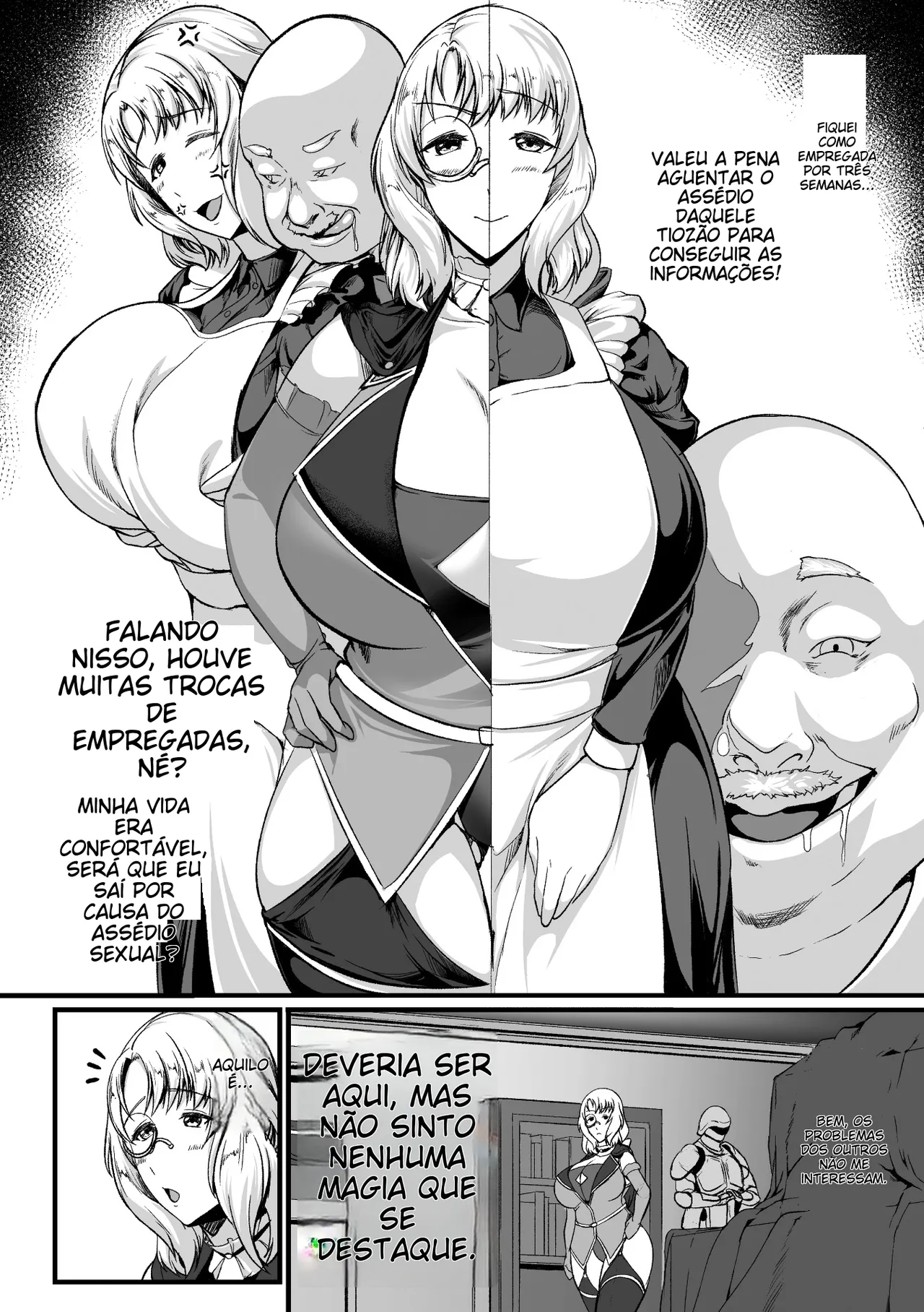 [Anthology] 2D Comic Magazine Mimic ni Ryoujoku sareru Heroine Vol. 1 [Portuguese-BR] 图片编号 28