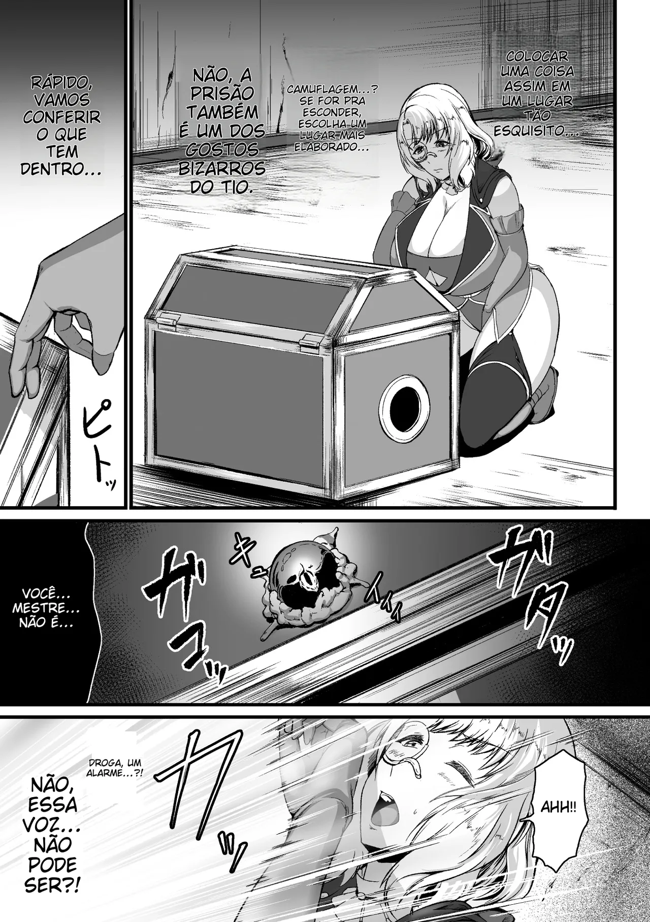 [Anthology] 2D Comic Magazine Mimic ni Ryoujoku sareru Heroine Vol. 1 [Portuguese-BR] 图片编号 31