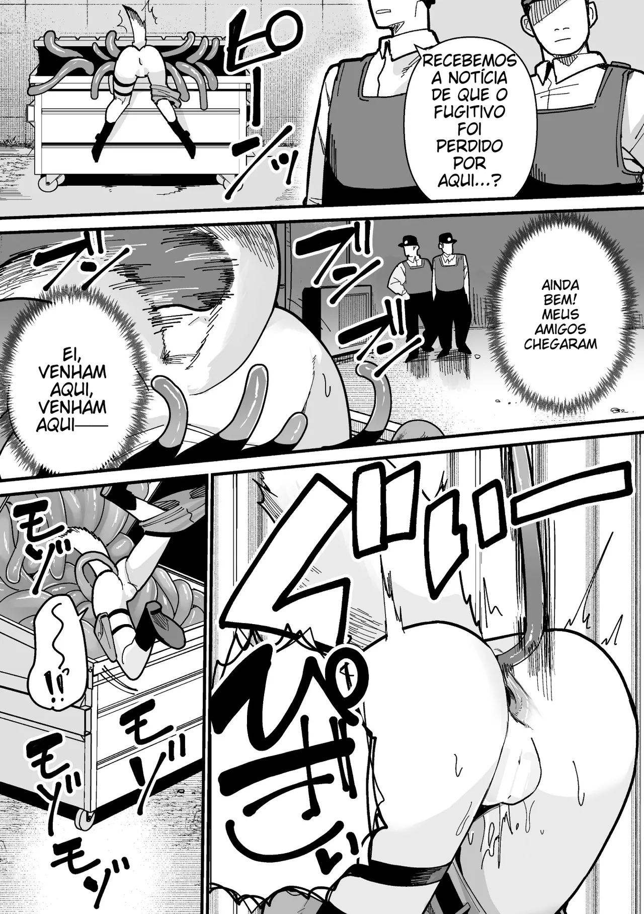 [Anthology] 2D Comic Magazine Mimic ni Ryoujoku sareru Heroine Vol. 1 [Portuguese-BR] 图片编号 63