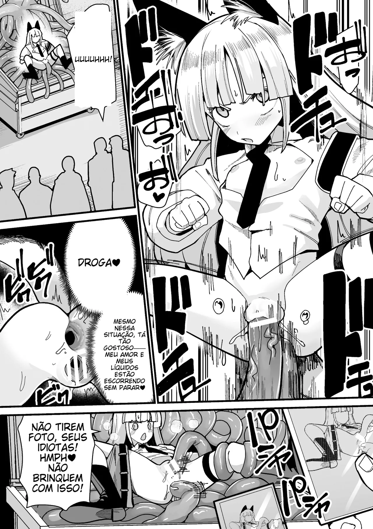 [Anthology] 2D Comic Magazine Mimic ni Ryoujoku sareru Heroine Vol. 1 [Portuguese-BR] 图片编号 74