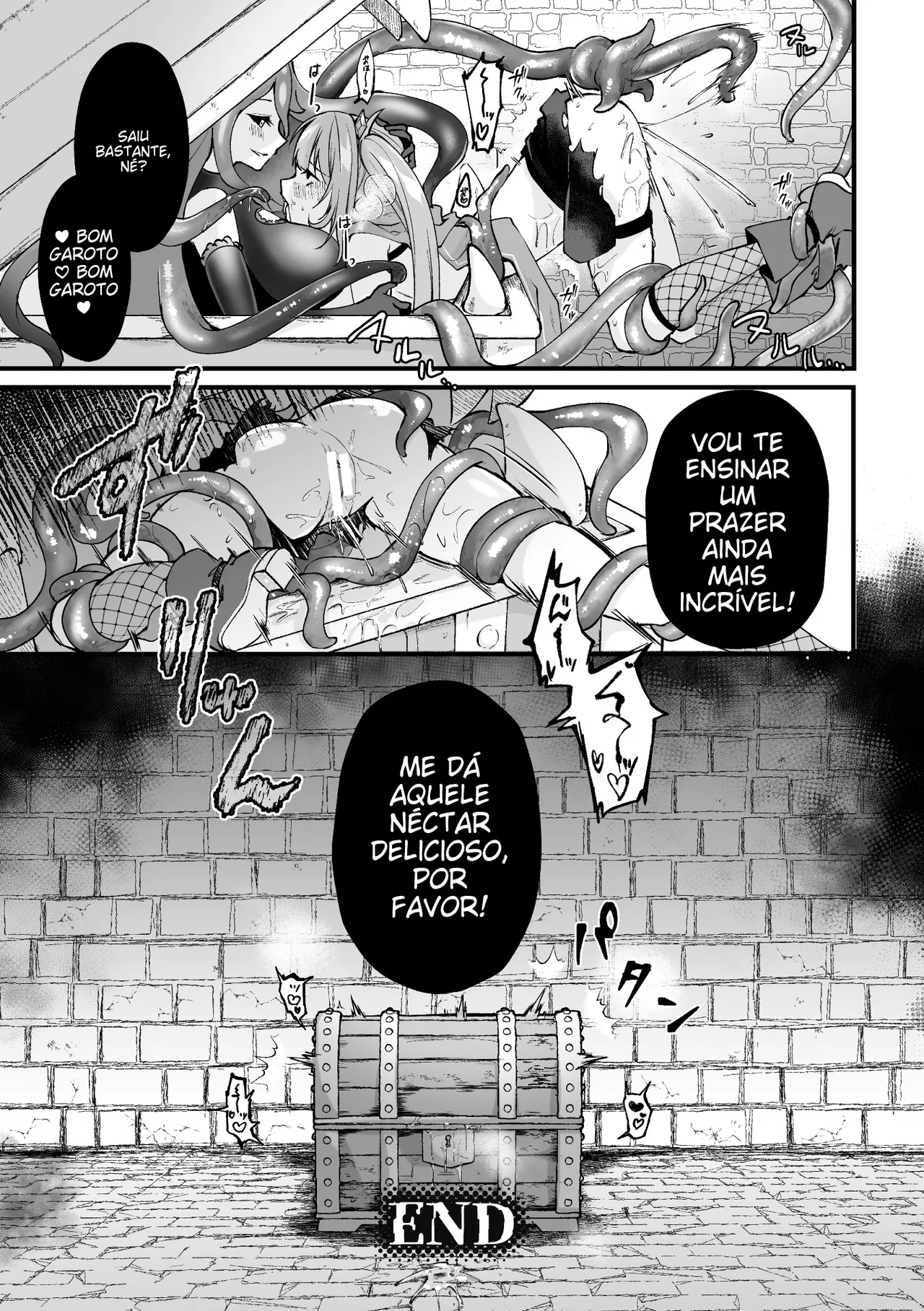 [Anthology] 2D Comic Magazine Mimic ni Ryoujoku sareru Heroine Vol. 1 [Portuguese-BR] 图片编号 99