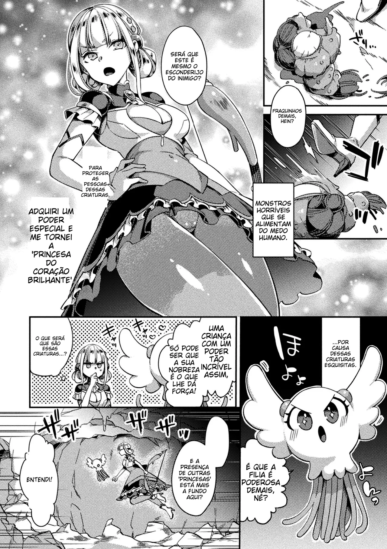 [Anthology] 2D Comic Magazine Slime Kan Futaana Zeme de Funshutsu Acme! Vol. 1 [Portuguese-BR] [Digital] image number 4