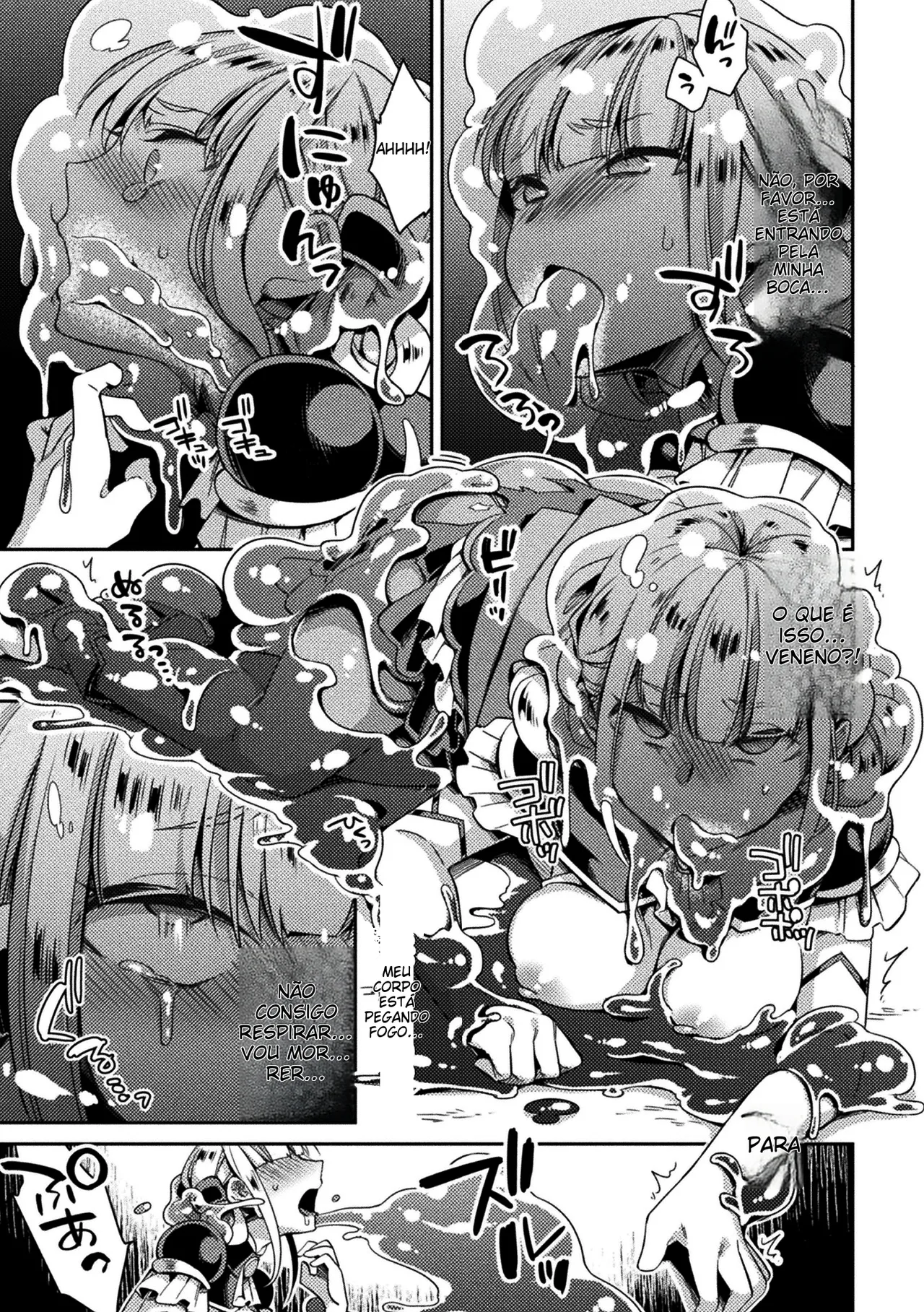 [Anthology] 2D Comic Magazine Slime Kan Futaana Zeme de Funshutsu Acme! Vol. 1 [Portuguese-BR] [Digital] image number 7