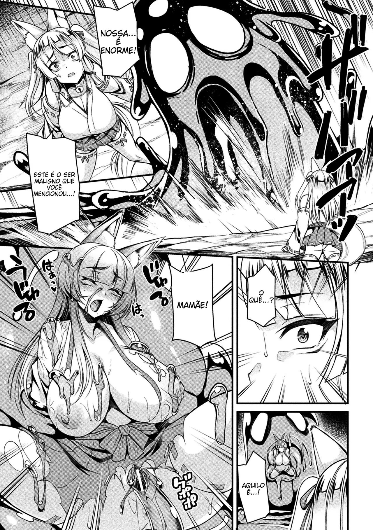 [Anthology] 2D Comic Magazine Slime Kan Futaana Zeme de Funshutsu Acme! Vol. 1 [Portuguese-BR] [Digital] image number 27