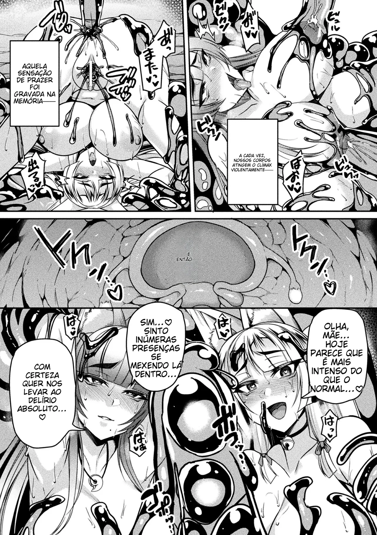 [Anthology] 2D Comic Magazine Slime Kan Futaana Zeme de Funshutsu Acme! Vol. 1 [Portuguese-BR] [Digital] image number 39