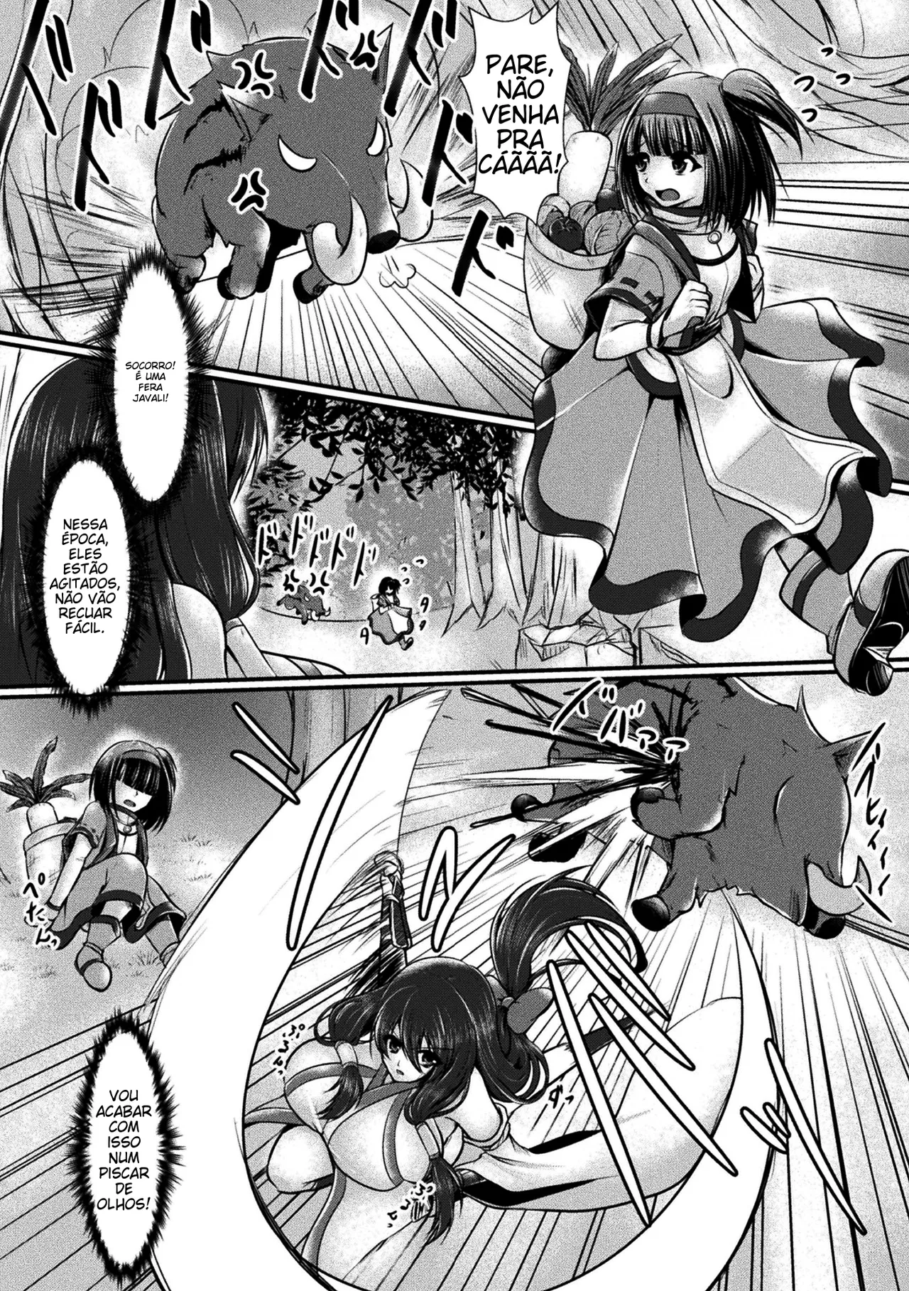 [Anthology] 2D Comic Magazine Slime Kan Futaana Zeme de Funshutsu Acme! Vol. 1 [Portuguese-BR] [Digital] image number 64