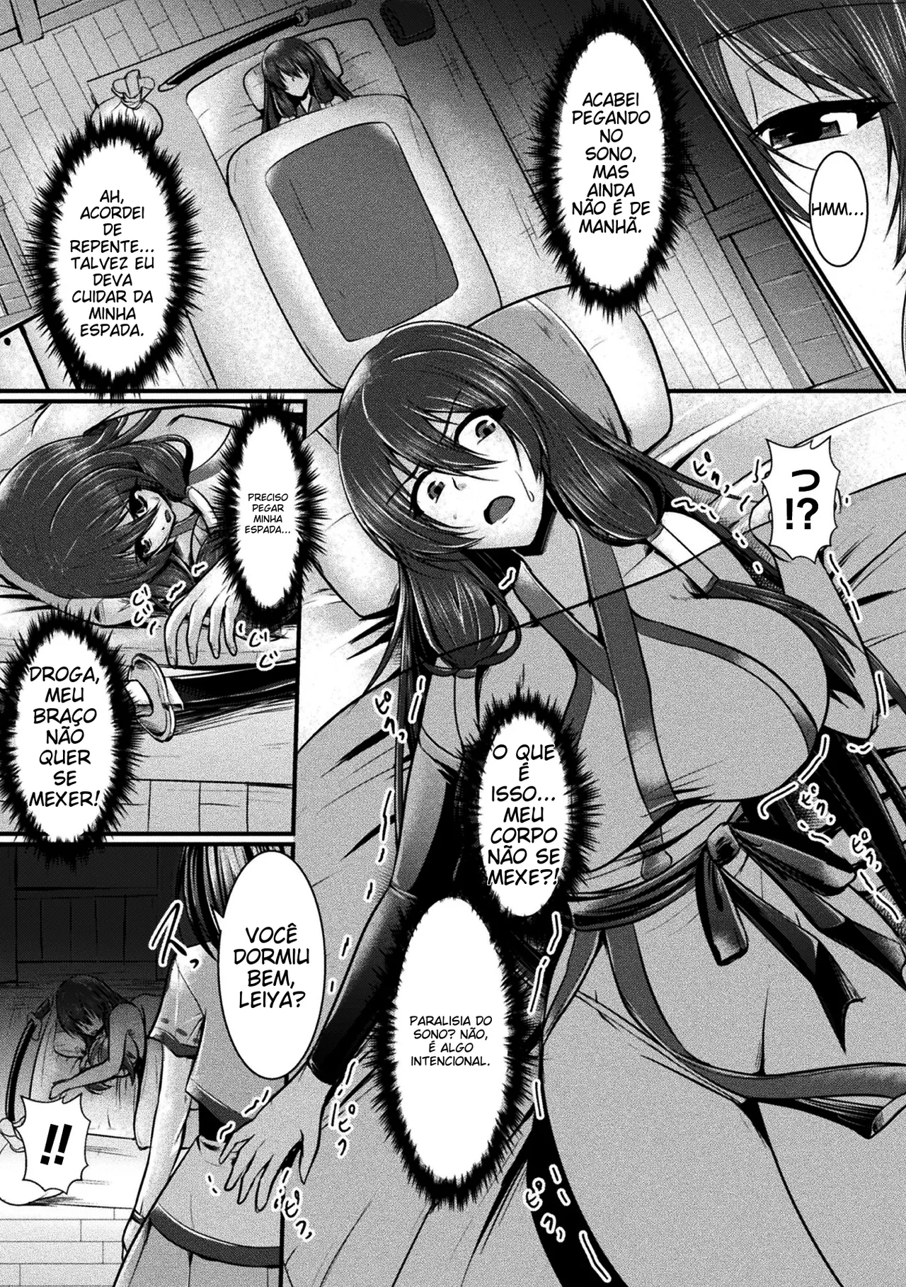 [Anthology] 2D Comic Magazine Slime Kan Futaana Zeme de Funshutsu Acme! Vol. 1 [Portuguese-BR] [Digital] image number 67