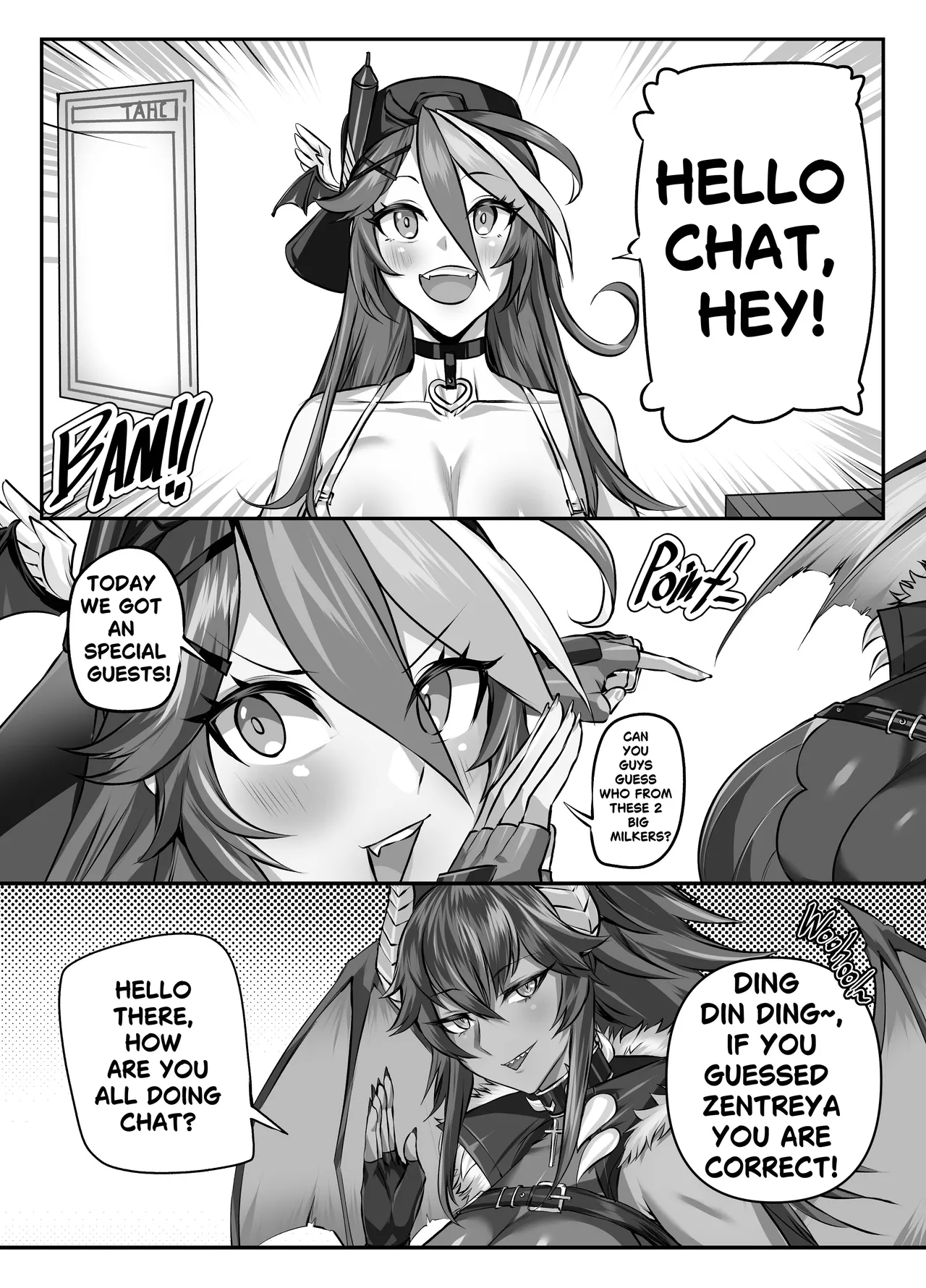 [Lungnut] Vtubers Collab (Techycutie x Zentreya) image number 1