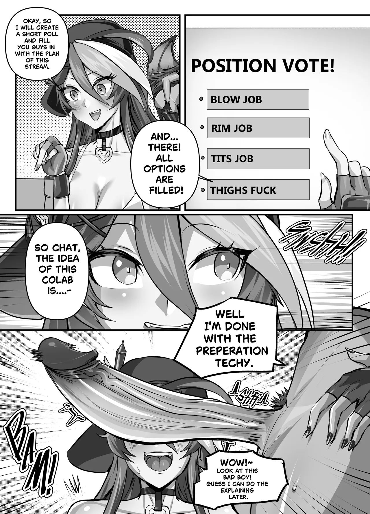 [Lungnut] Vtubers Collab (Techycutie x Zentreya) image number 2