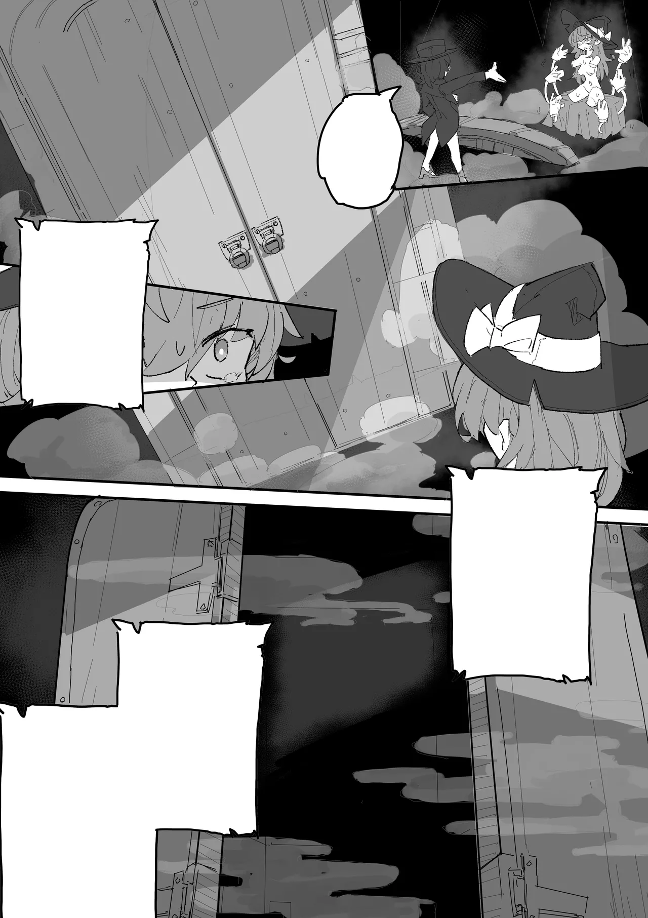 [サメ工房]魔女与搔痒魔术秀[无文字] numero di immagine  39