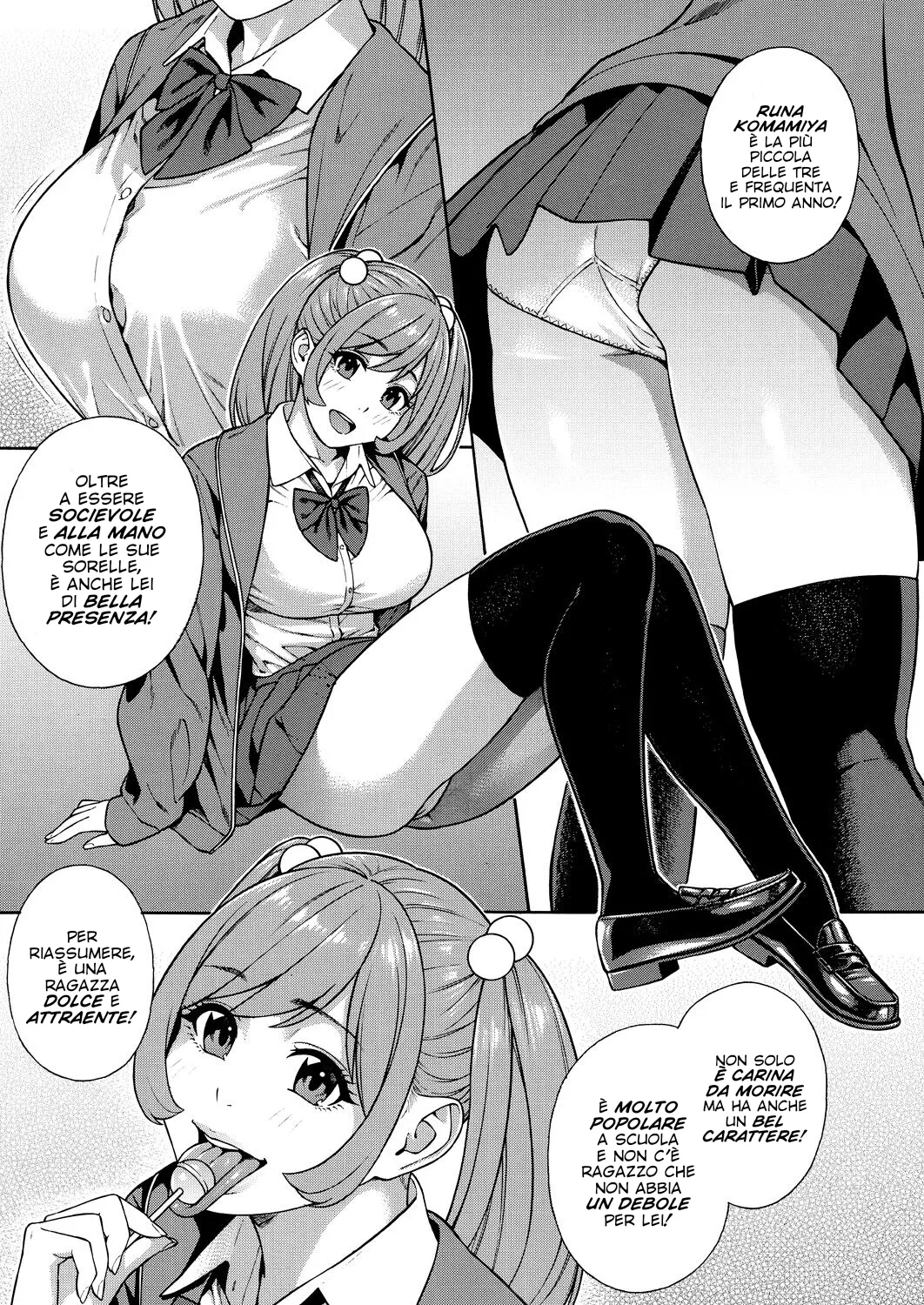[Zonda] Bitch Gal Sanshimai Harem Sakusei Ch. 1-3 | In un Harem assieme a Tre Sorelle Troie Affamate di Sperma. Cap 1-3 [Italian] [Hentai Fantasy] [Digital] image number 8