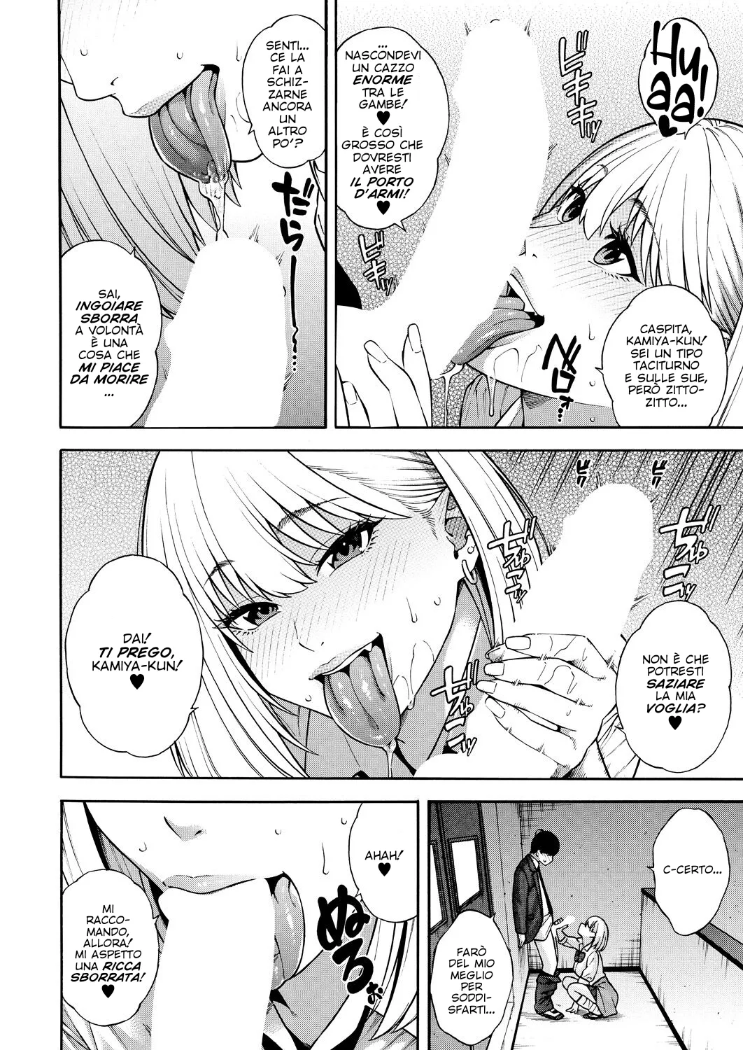 [Zonda] Bitch Gal Sanshimai Harem Sakusei Ch. 1-3 | In un Harem assieme a Tre Sorelle Troie Affamate di Sperma. Cap 1-3 [Italian] [Hentai Fantasy] [Digital] image number 21