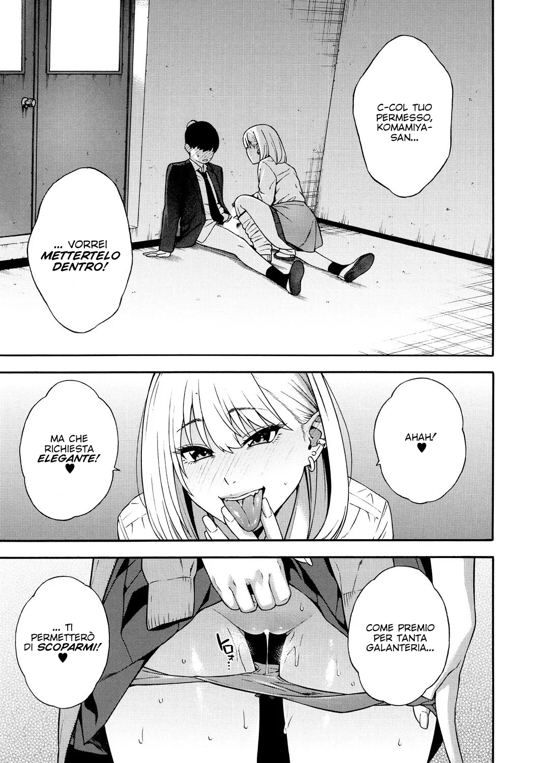 [Zonda] Bitch Gal Sanshimai Harem Sakusei Ch. 1-3 | In un Harem assieme a Tre Sorelle Troie Affamate di Sperma. Cap 1-3 [Italian] [Hentai Fantasy] [Digital] image number 28