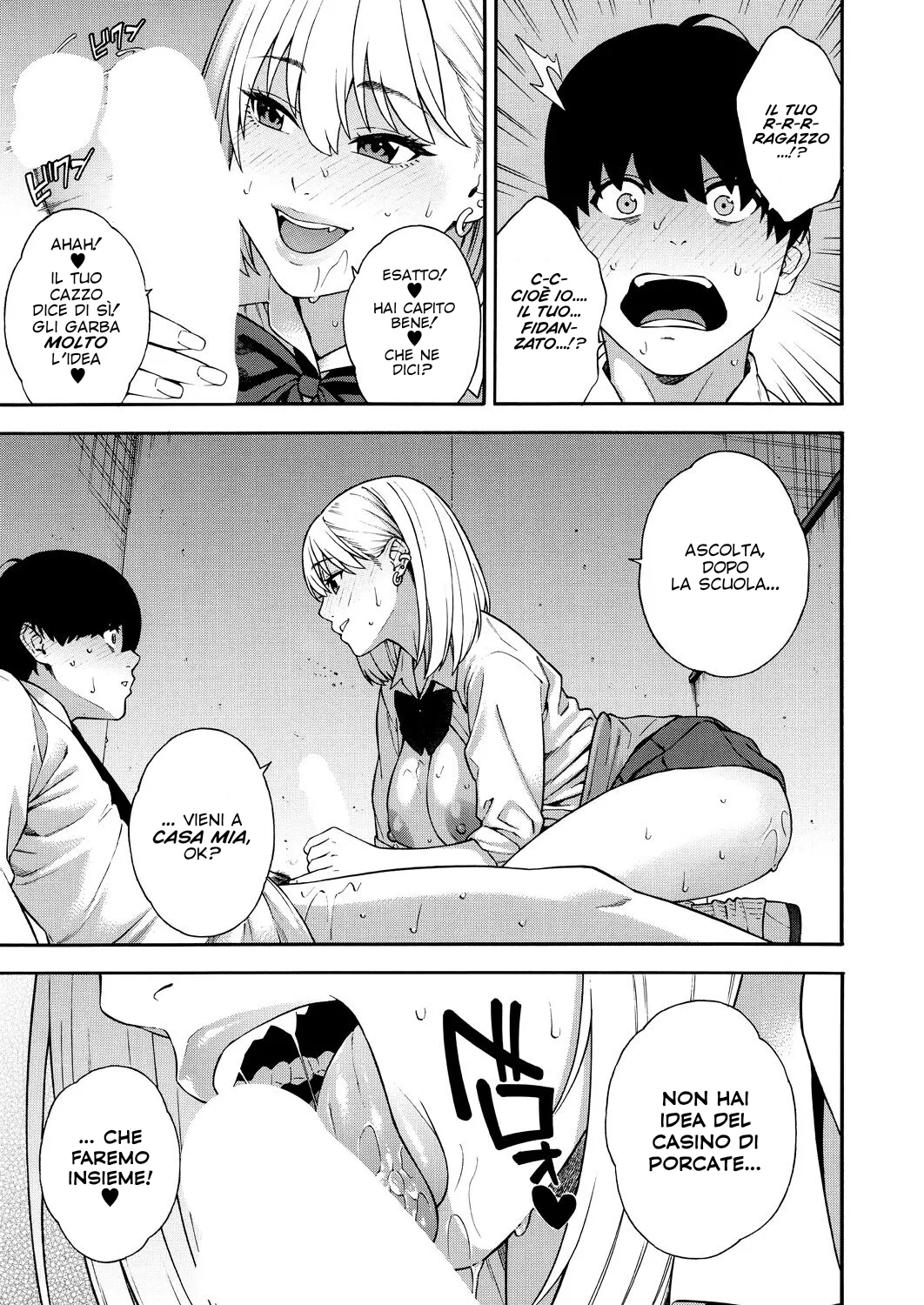 [Zonda] Bitch Gal Sanshimai Harem Sakusei Ch. 1-3 | In un Harem assieme a Tre Sorelle Troie Affamate di Sperma. Cap 1-3 [Italian] [Hentai Fantasy] [Digital] image number 42