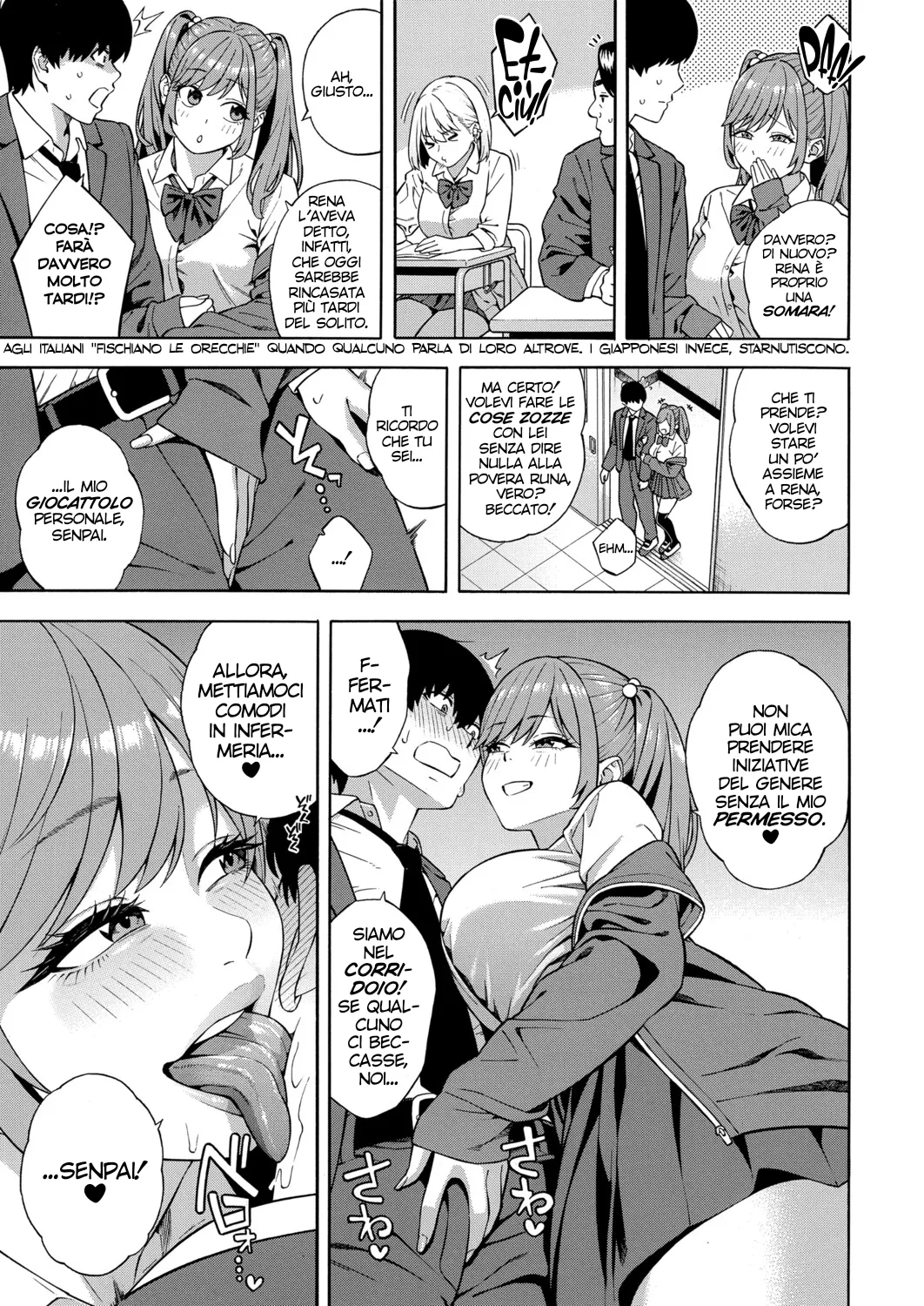 [Zonda] Bitch Gal Sanshimai Harem Sakusei Ch. 1-3 | In un Harem assieme a Tre Sorelle Troie Affamate di Sperma. Cap 1-3 [Italian] [Hentai Fantasy] [Digital] image number 100