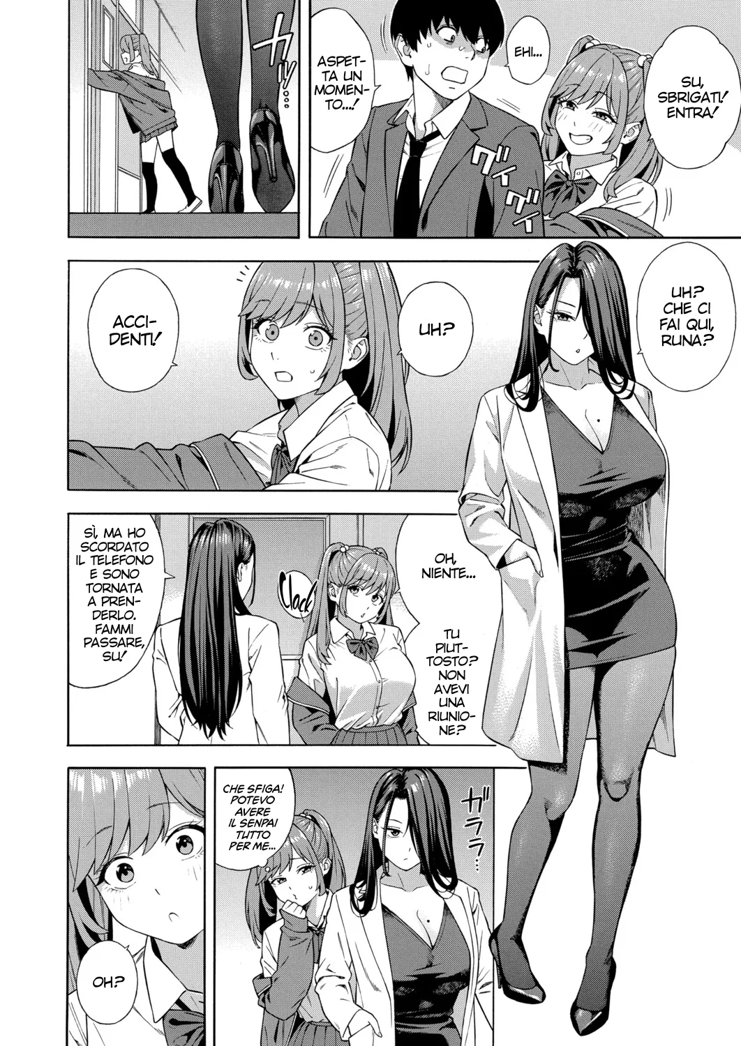 [Zonda] Bitch Gal Sanshimai Harem Sakusei Ch. 1-3 | In un Harem assieme a Tre Sorelle Troie Affamate di Sperma. Cap 1-3 [Italian] [Hentai Fantasy] [Digital] image number 101