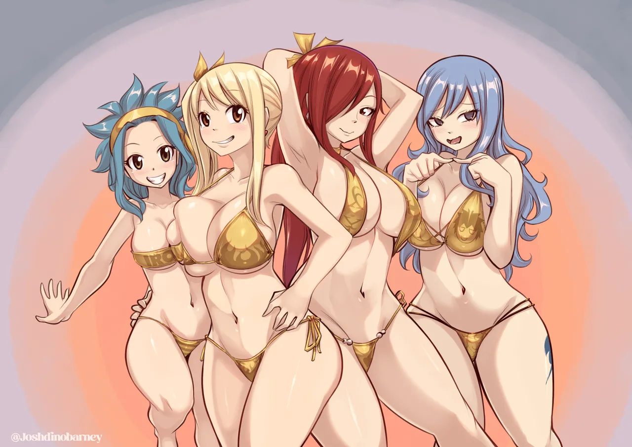 [Joshdinobarney] Gold Week (Fairy Tail) [English] [Uncensored] 画像番号 1