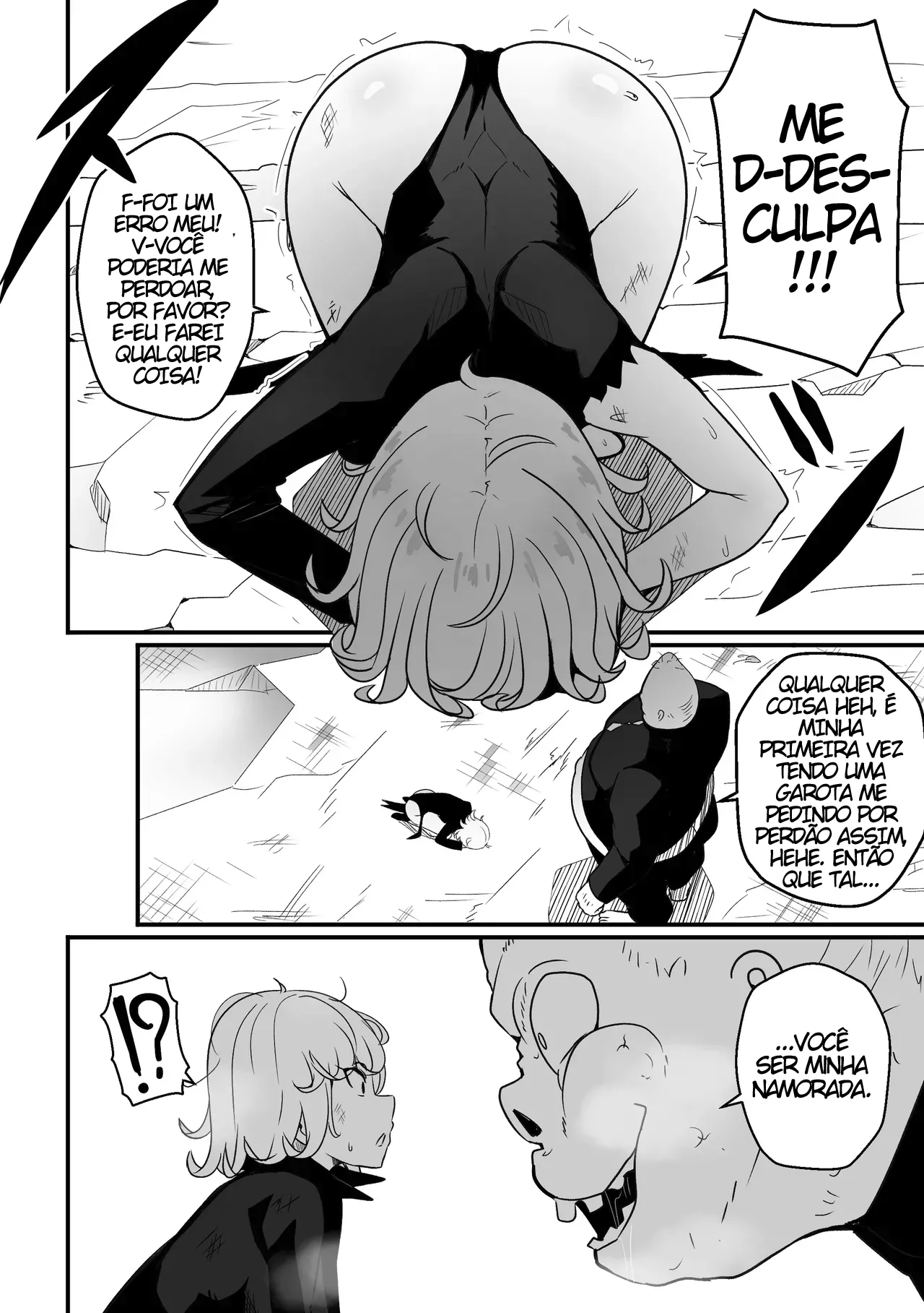 [Merkonig] Ano onnanoko wa maketa - That girl lost! (One Punch Man) [Portuguese-BR] imagen número 5