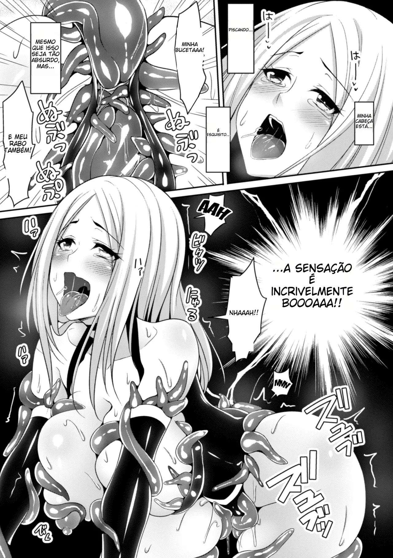 [Kazumu] Shokusou no Joou | The Tentacle Armor Queen (2D Comic Magazine Shokushu Yoroi ni Zenshin o Okasare Mugen Zecchou! Vol. 5 ) [Portuguese-BR] [Kuraudo] [Digital] 이미지 번호 15
